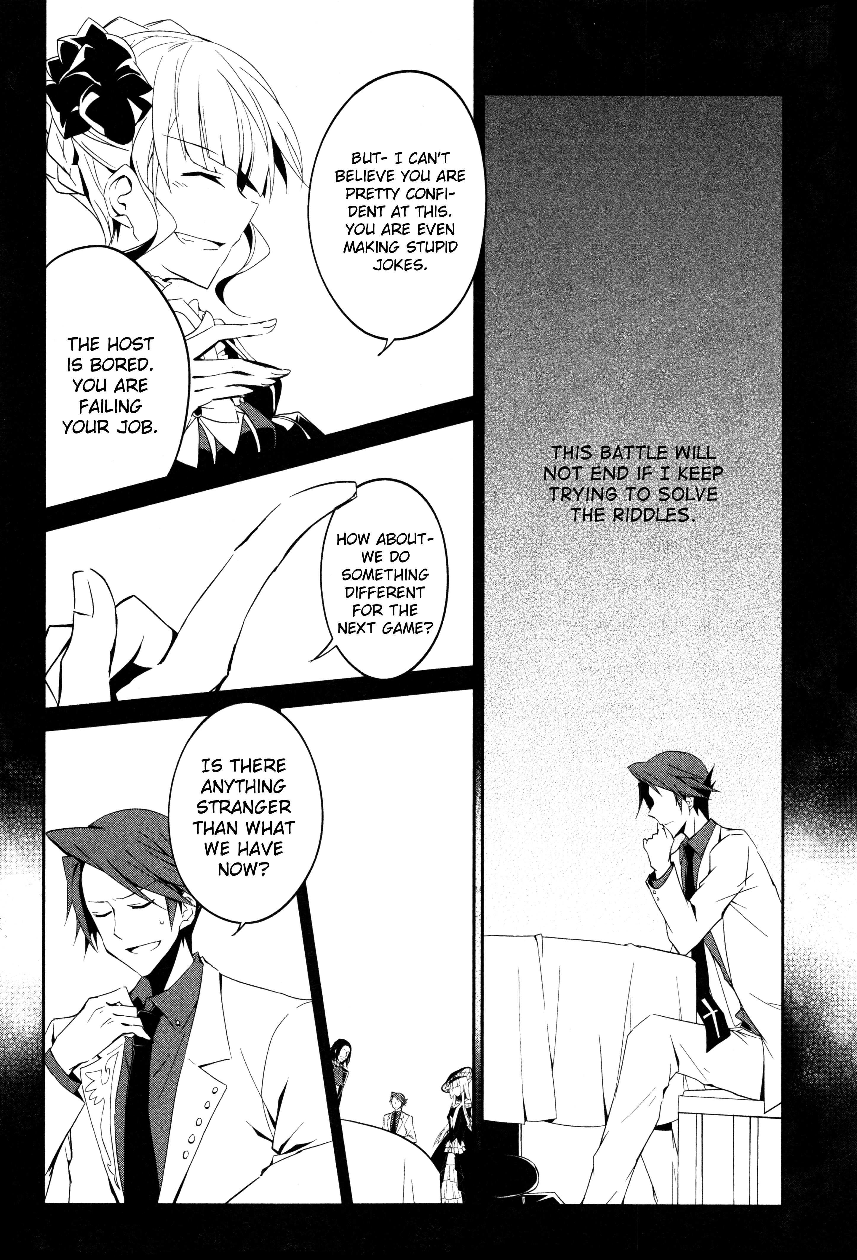 Read Umineko no Naku Koro ni Shi_ Forgery of the Purple Logic EN Manga Online