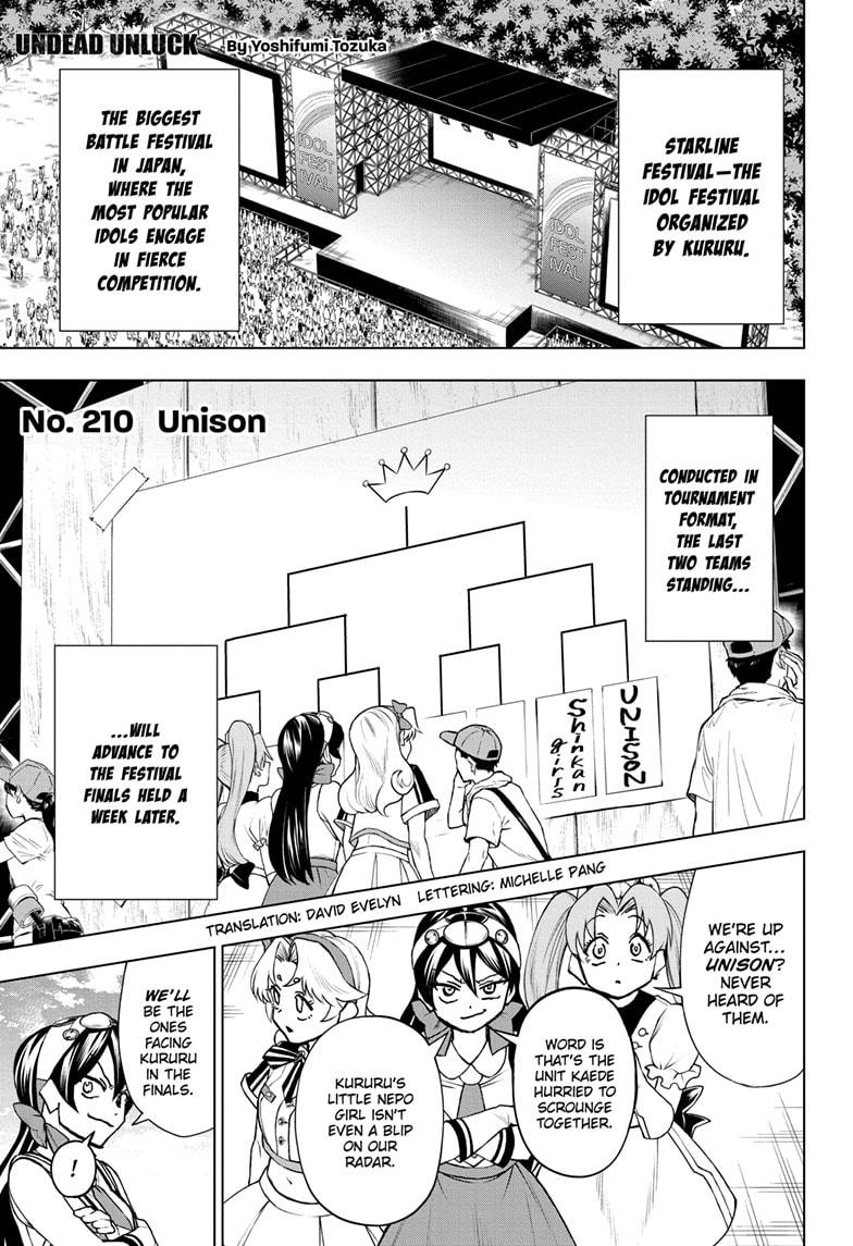 Read Undead Unluck EN Manga Online