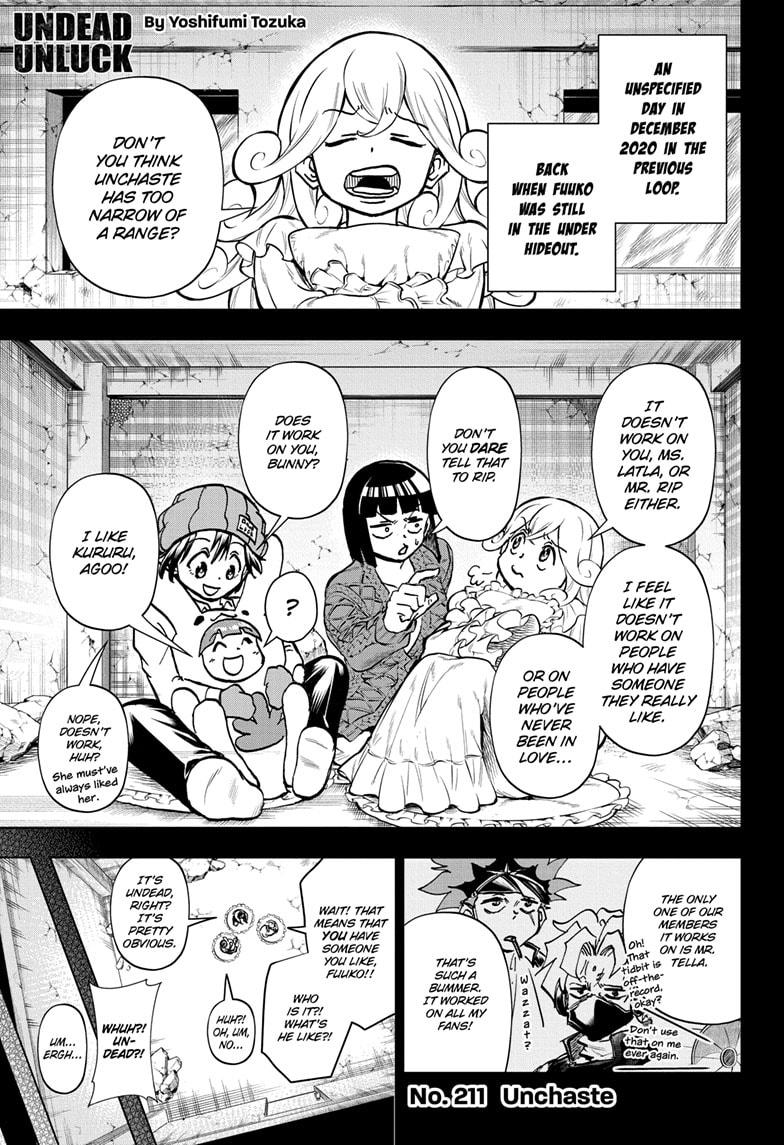 Read Undead Unluck EN Manga Online