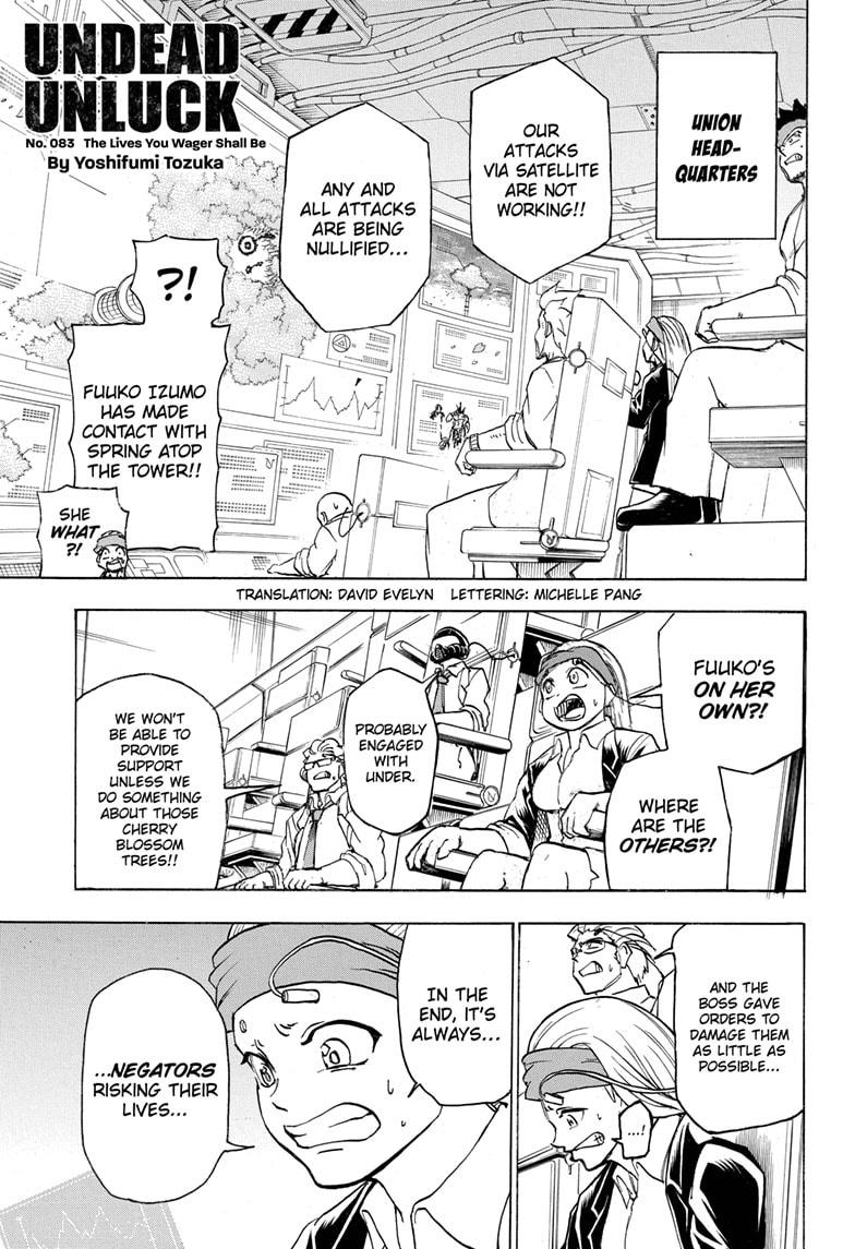 Read Undead Unluck EN Manga Online