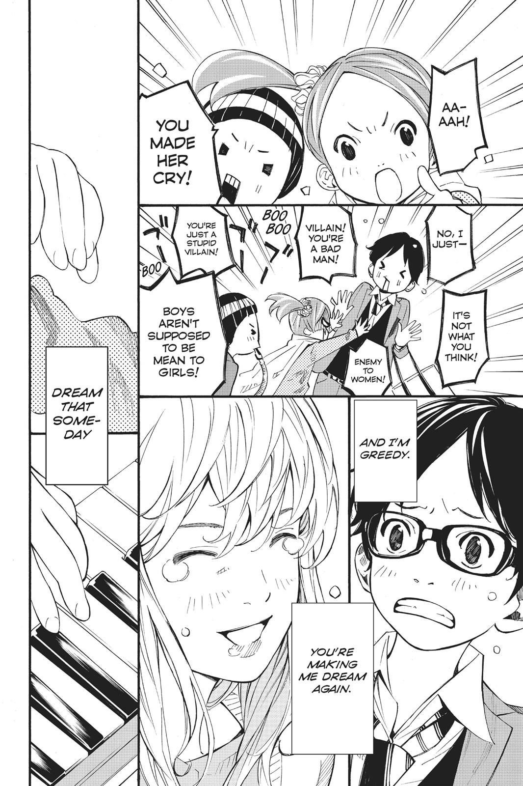 Read Your Lie in April EN Manga Online