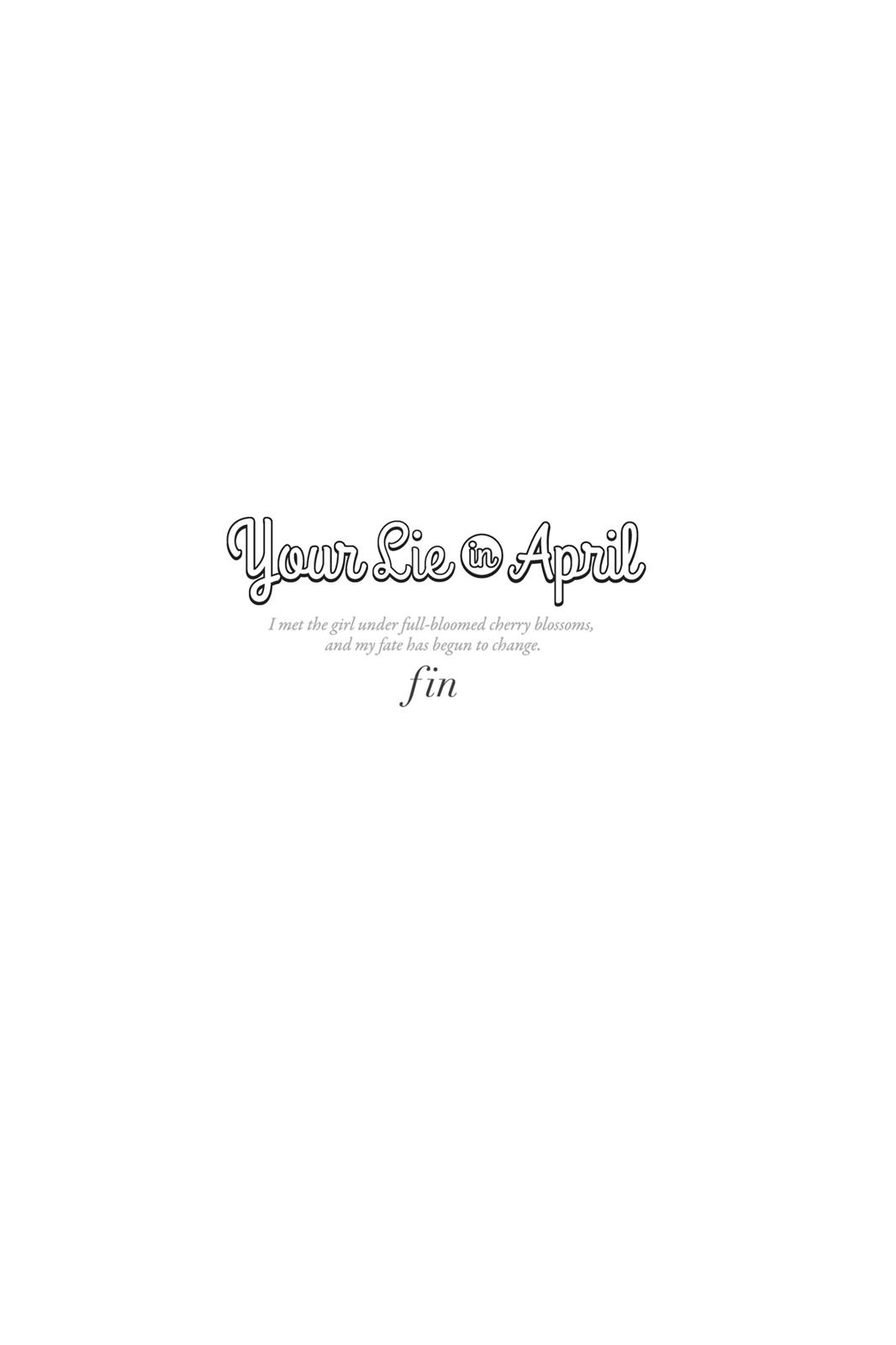 Read Your Lie in April EN Manga Online
