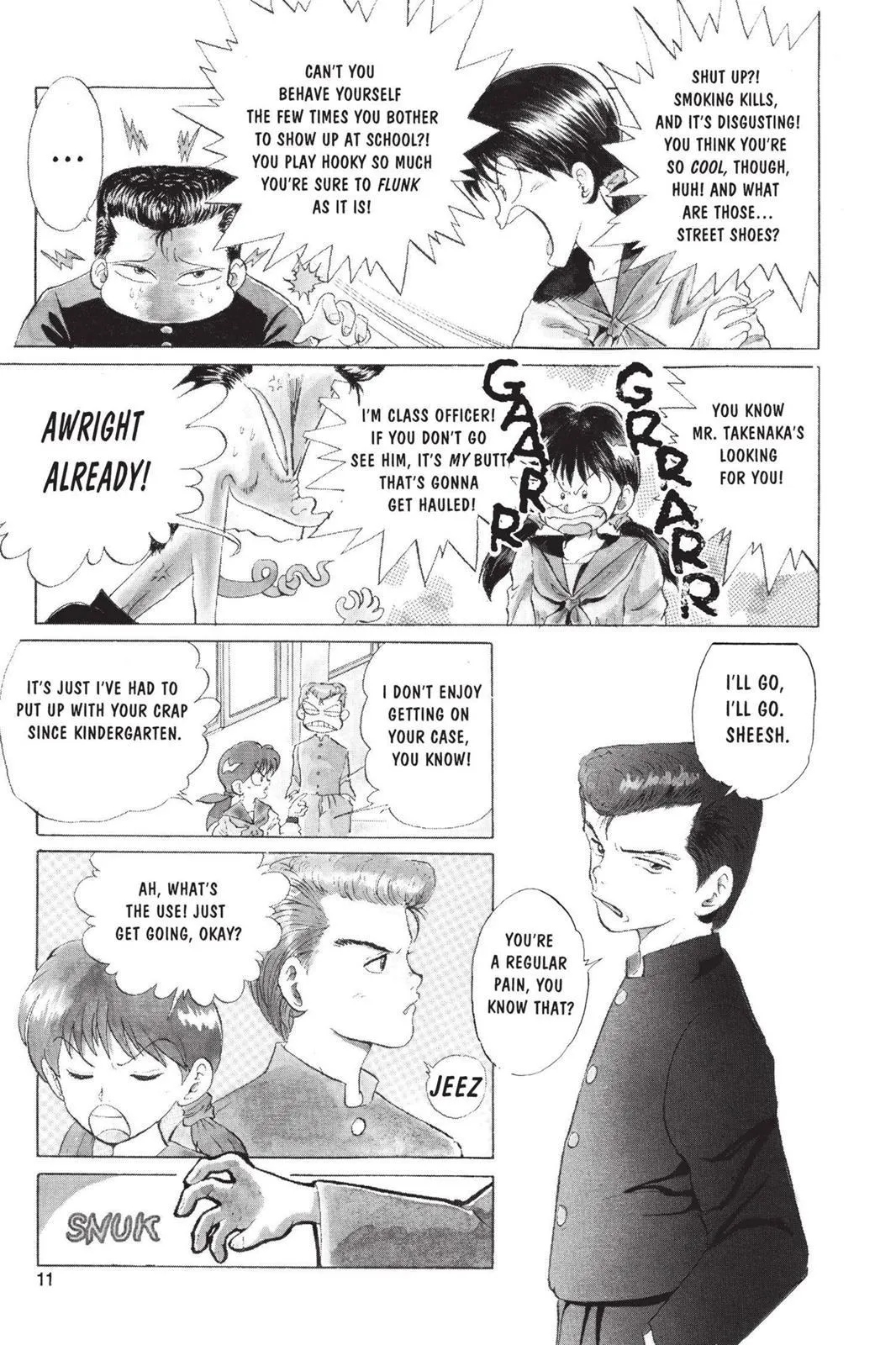Read Yu Yu Hakusho EN Manga Online