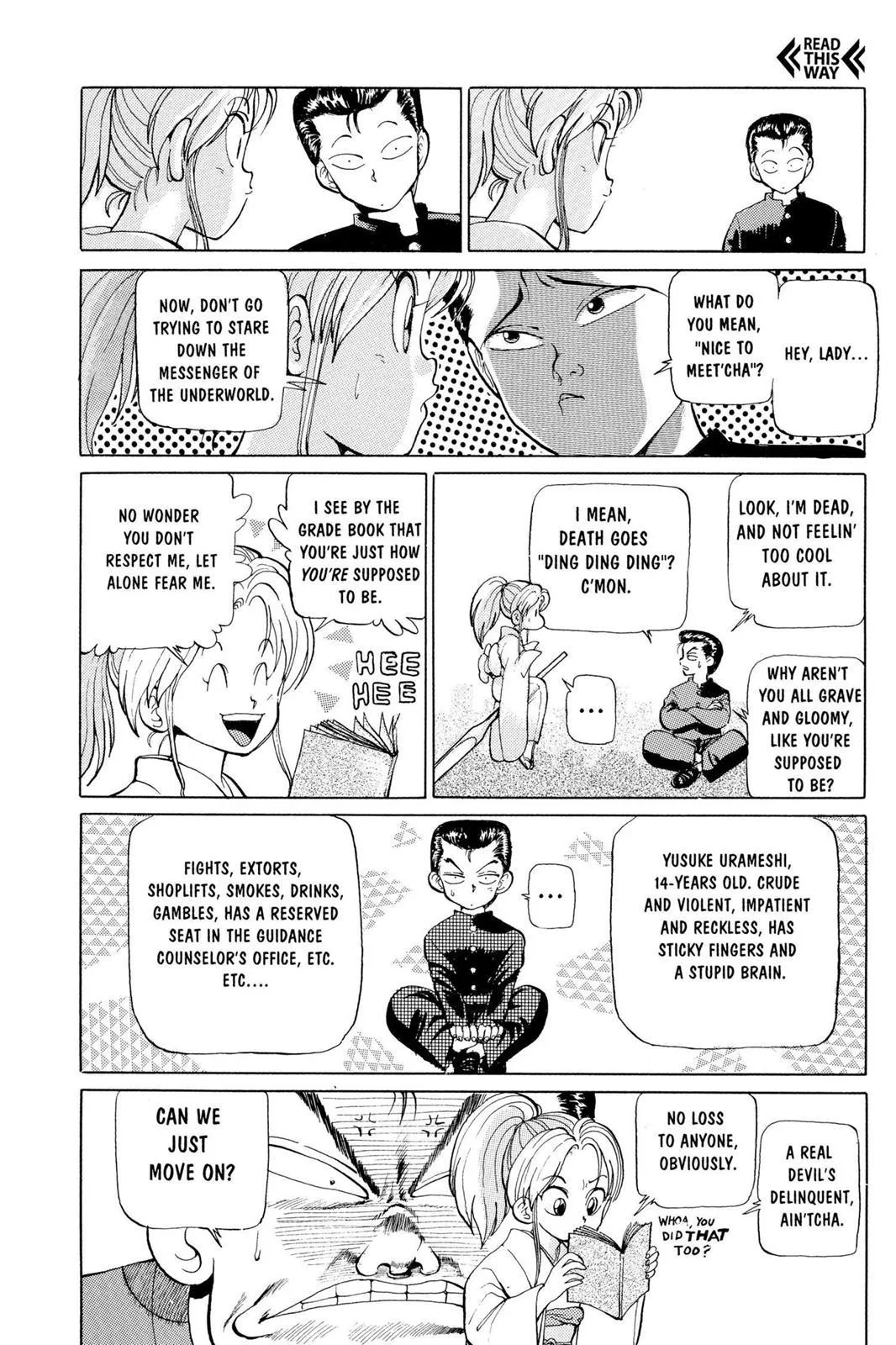 Read Yu Yu Hakusho EN Manga Online