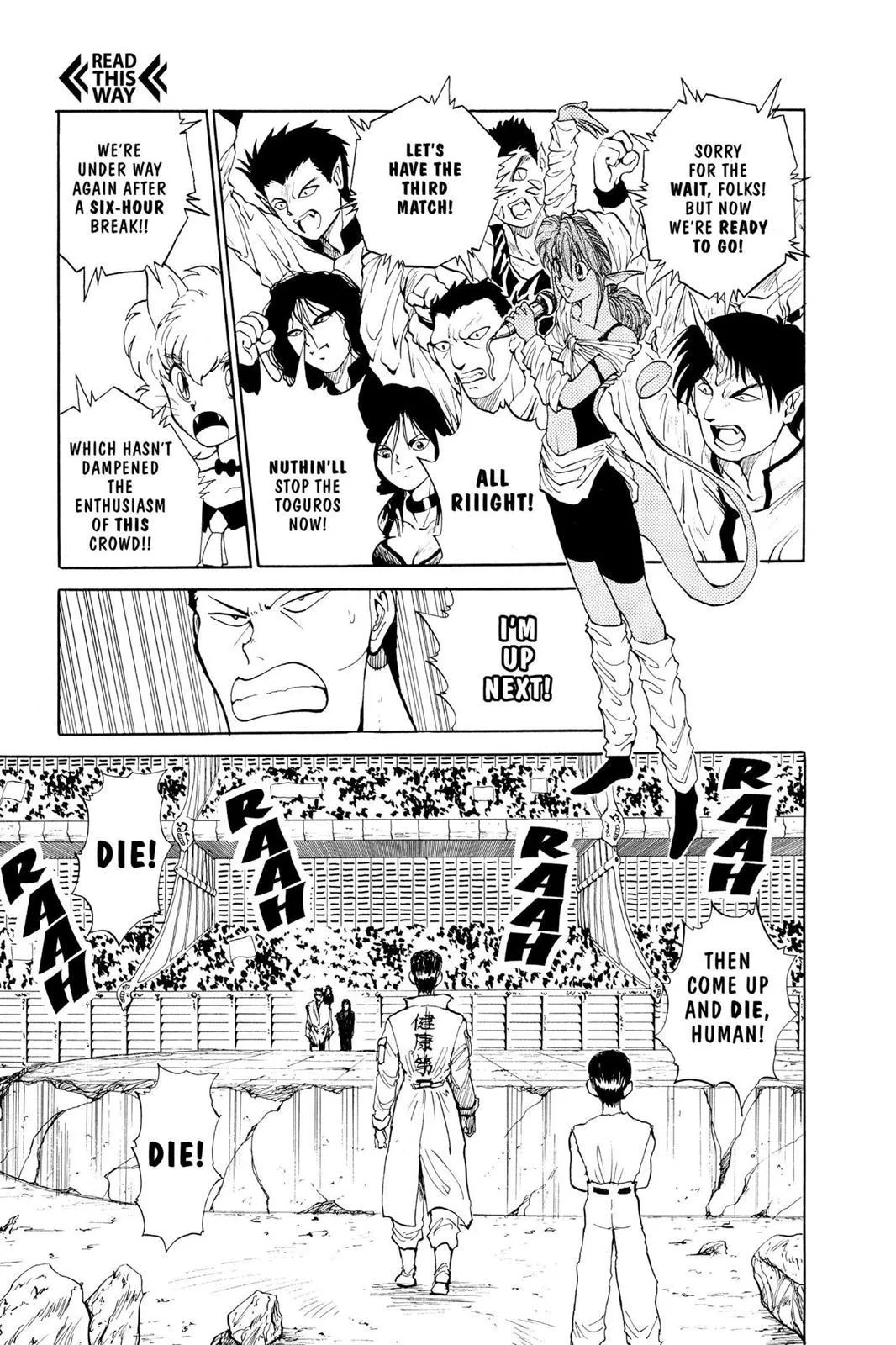 Read Yu Yu Hakusho EN Manga Online