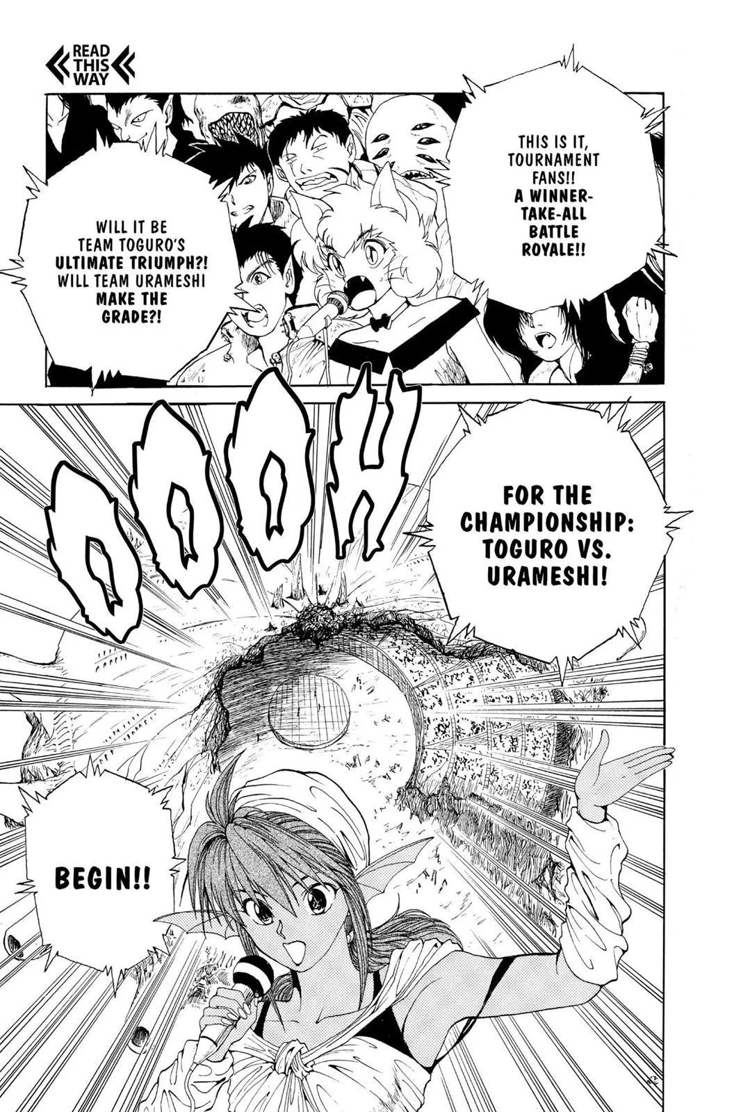 Read Yu Yu Hakusho EN Manga Online