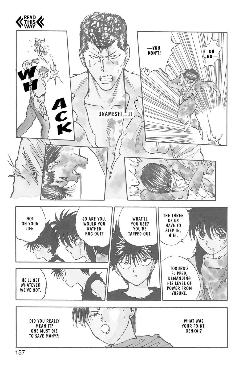 Read Yu Yu Hakusho EN Manga Online