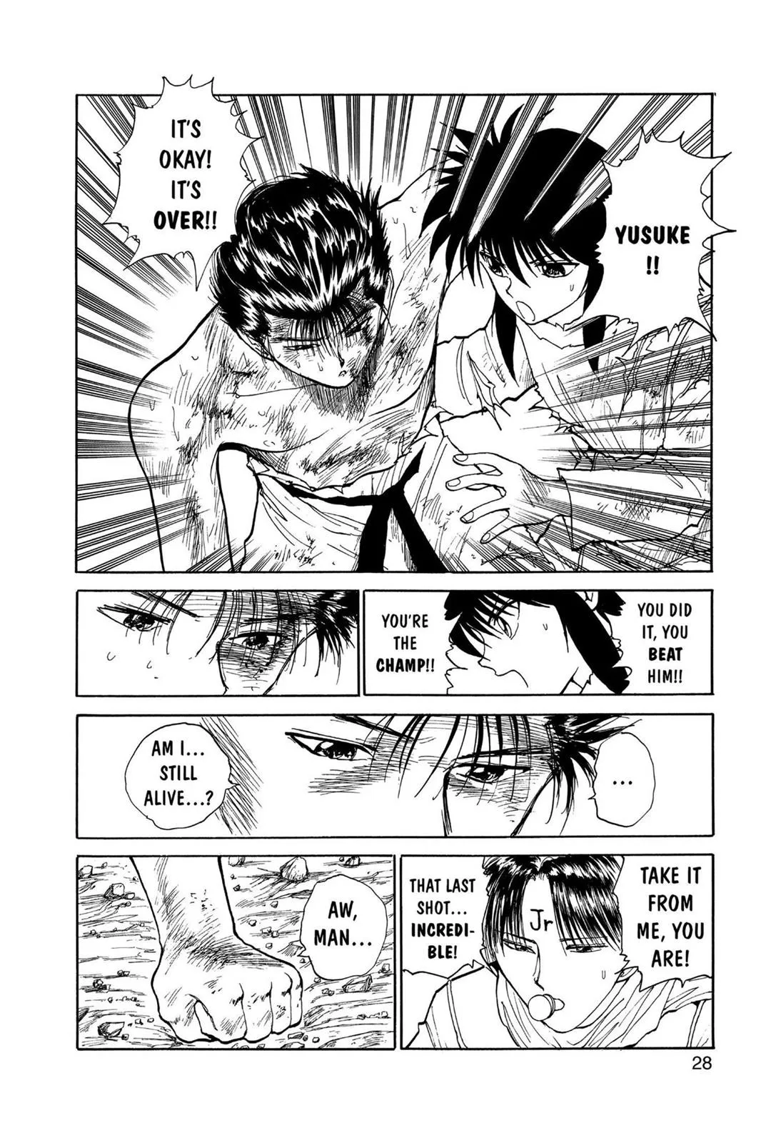 Read Yu Yu Hakusho EN Manga Online