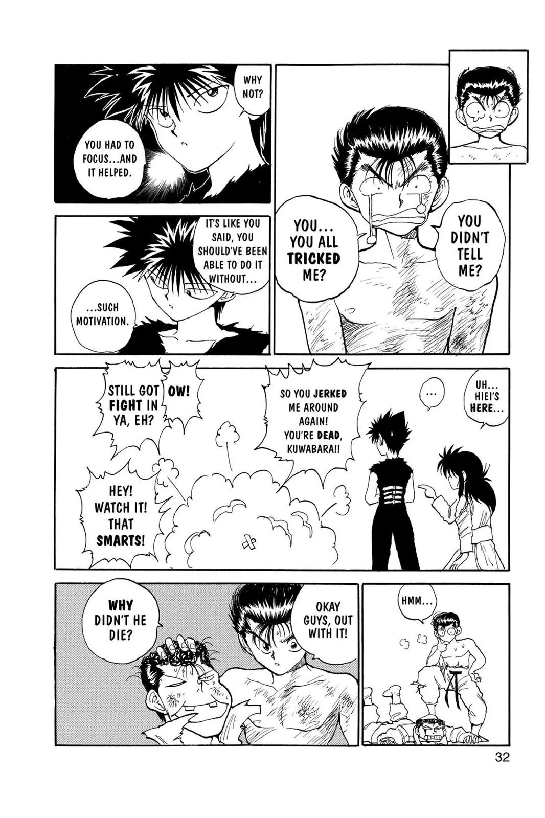 Read Yu Yu Hakusho EN Manga Online