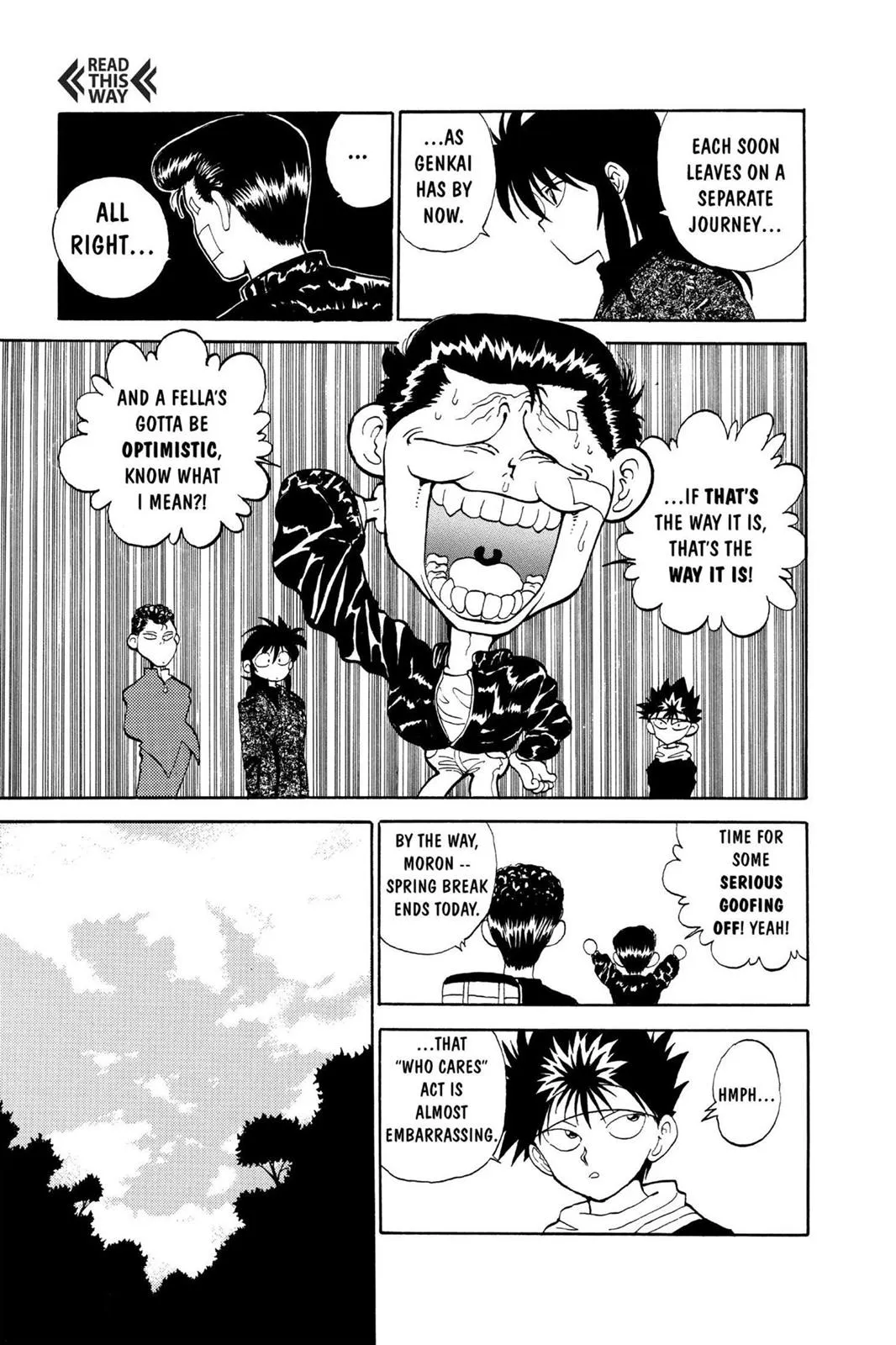 Read Yu Yu Hakusho EN Manga Online