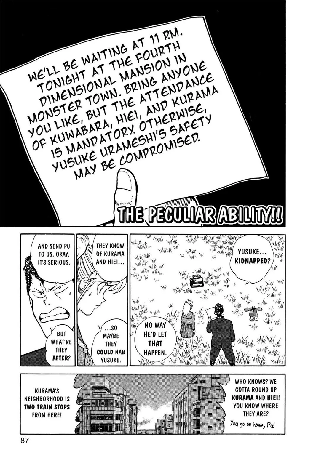 Read Yu Yu Hakusho EN Manga Online