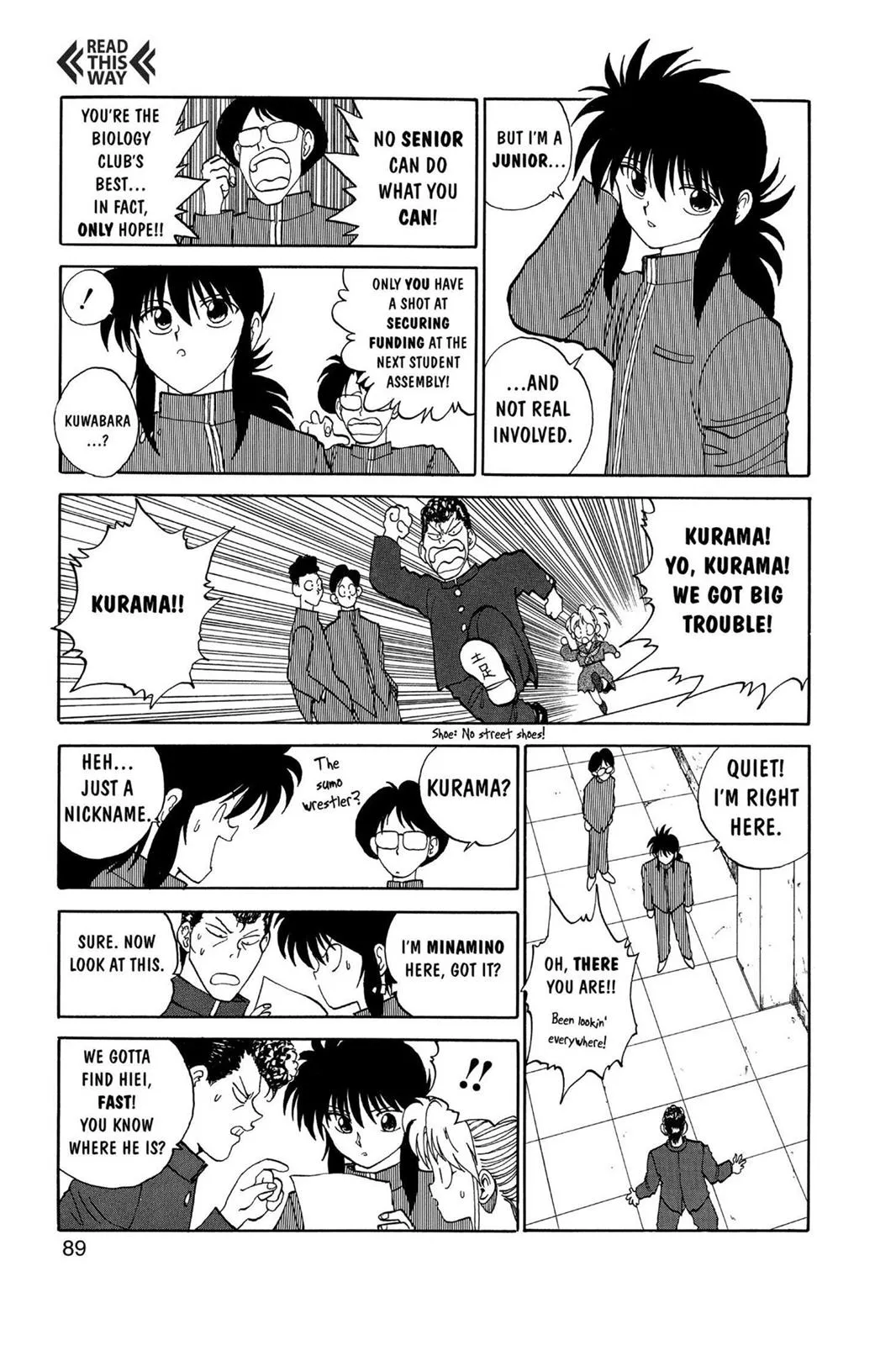 Read Yu Yu Hakusho EN Manga Online