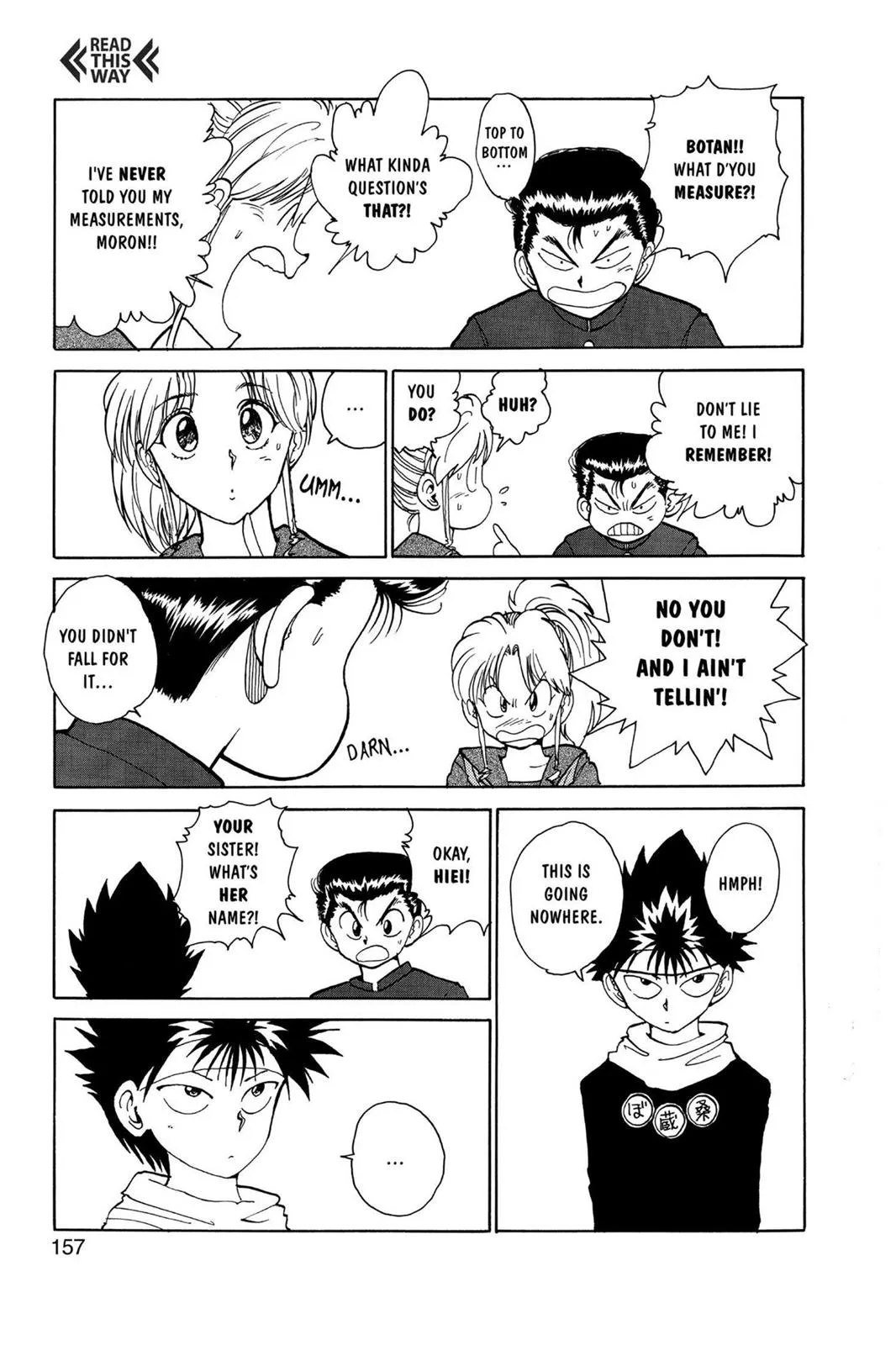 Read Yu Yu Hakusho EN Manga Online