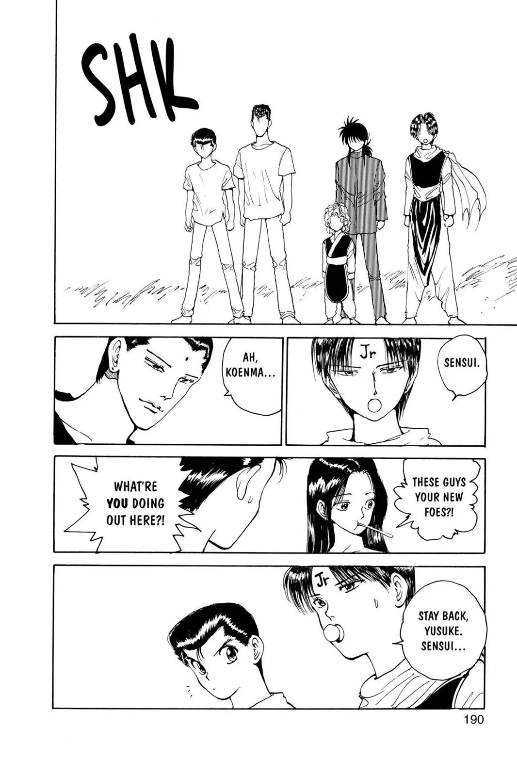 Read Yu Yu Hakusho EN Manga Online
