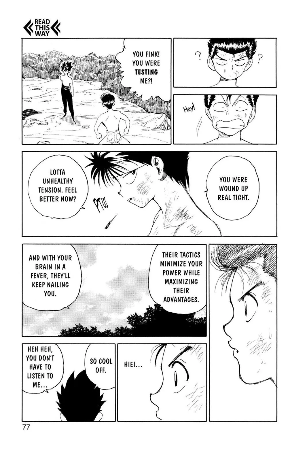 Read Yu Yu Hakusho EN Manga Online