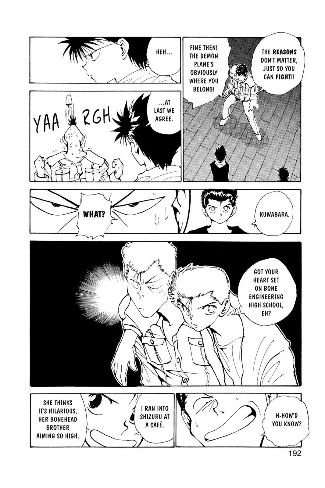 Read Yu Yu Hakusho EN Manga Online