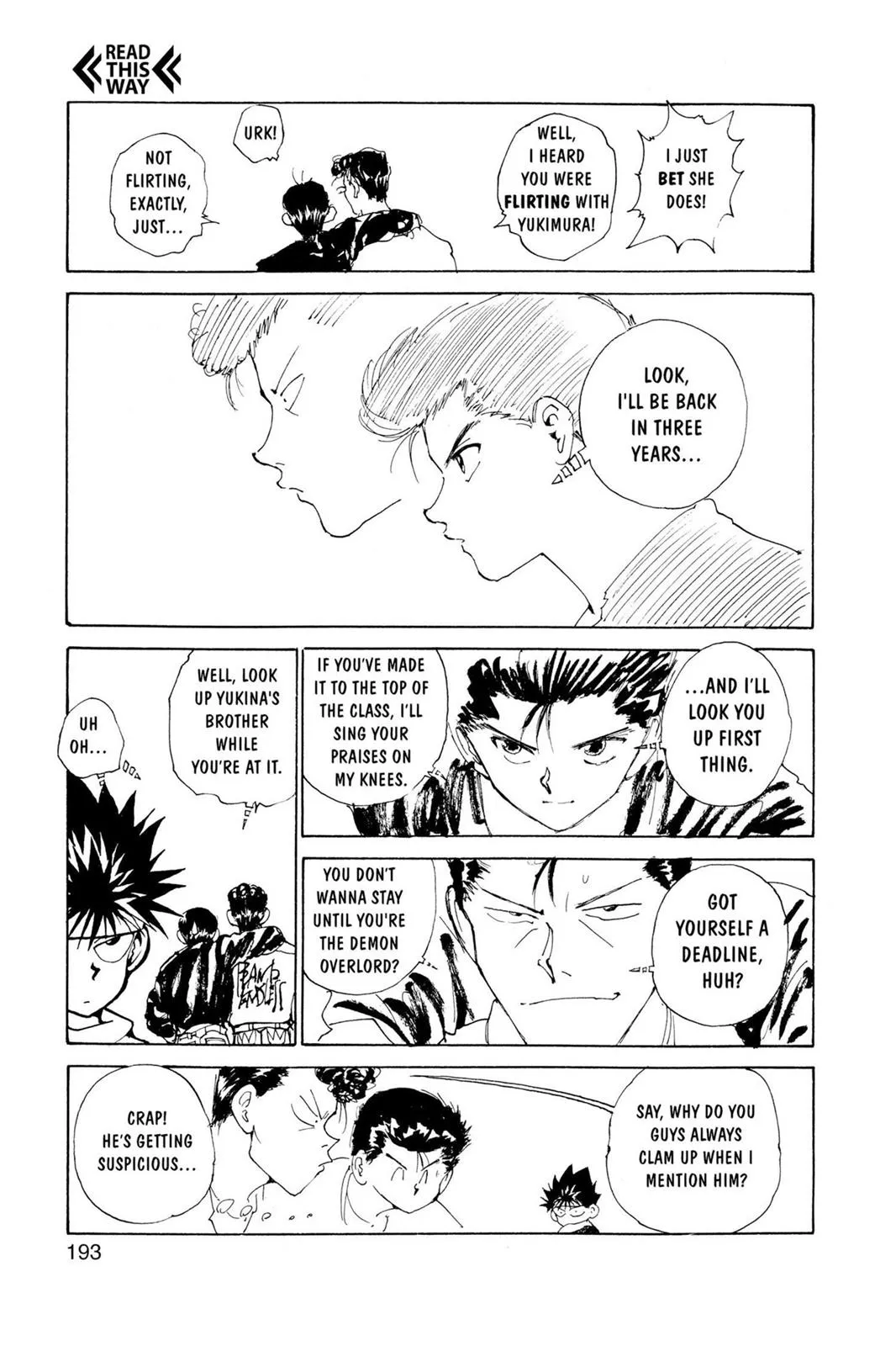 Read Yu Yu Hakusho EN Manga Online