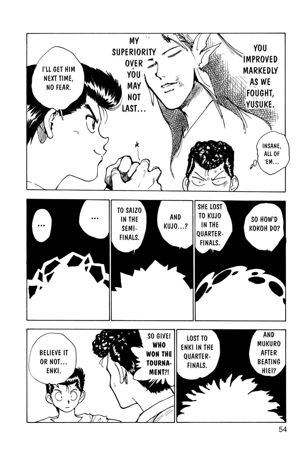 Read Yu Yu Hakusho EN Manga Online
