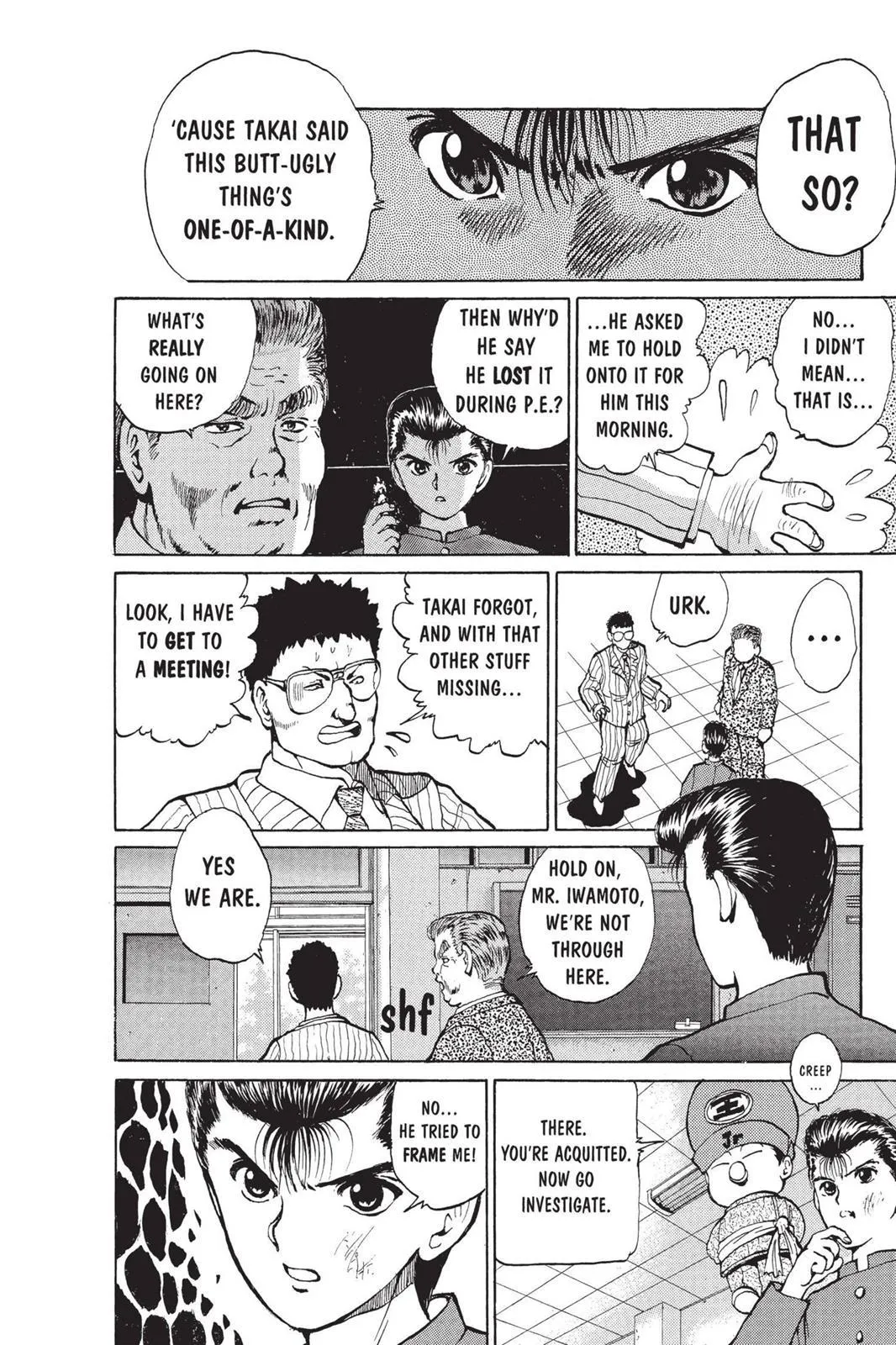 Read Yu Yu Hakusho EN Manga Online