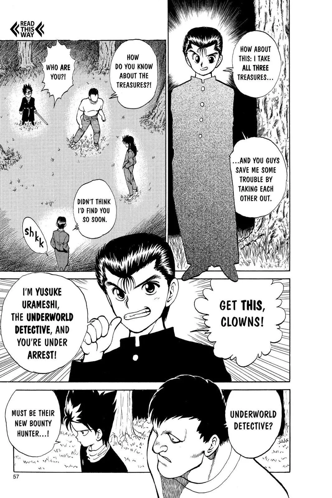 Read Yu Yu Hakusho EN Manga Online