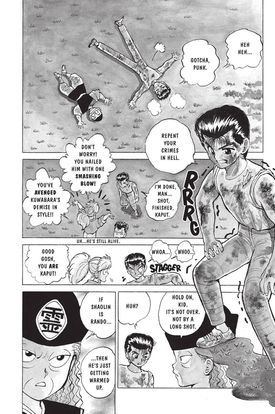 Read Yu Yu Hakusho EN Manga Online