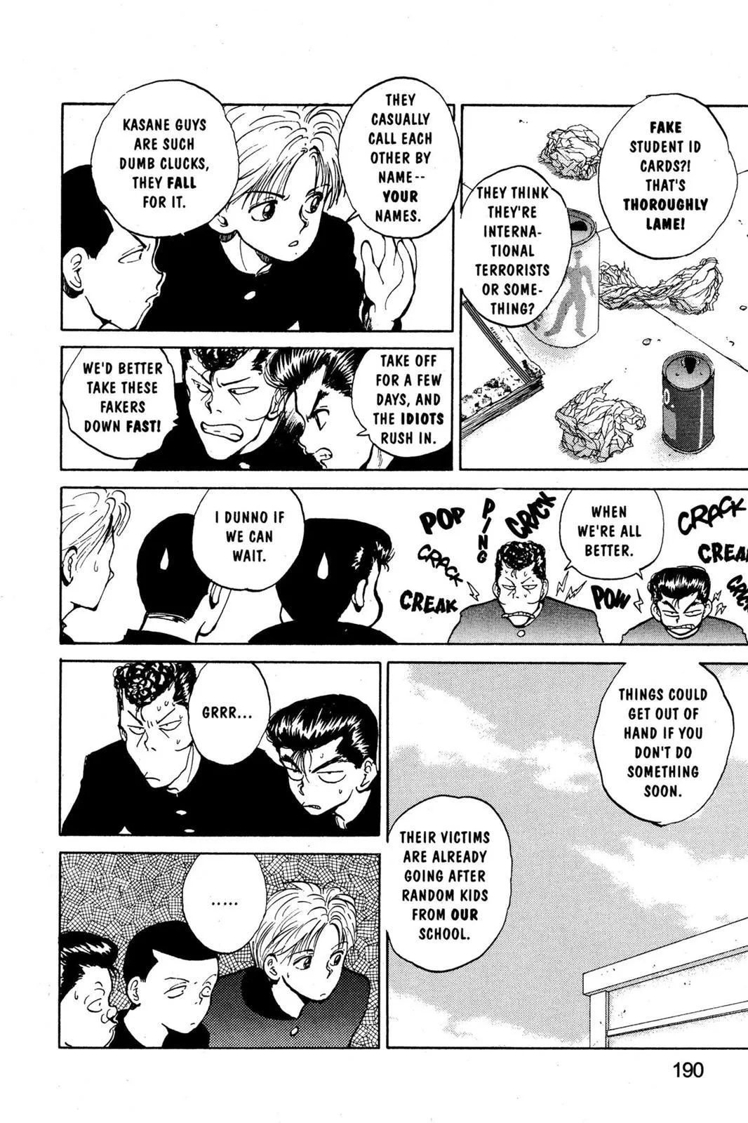 Read Yu Yu Hakusho EN Manga Online