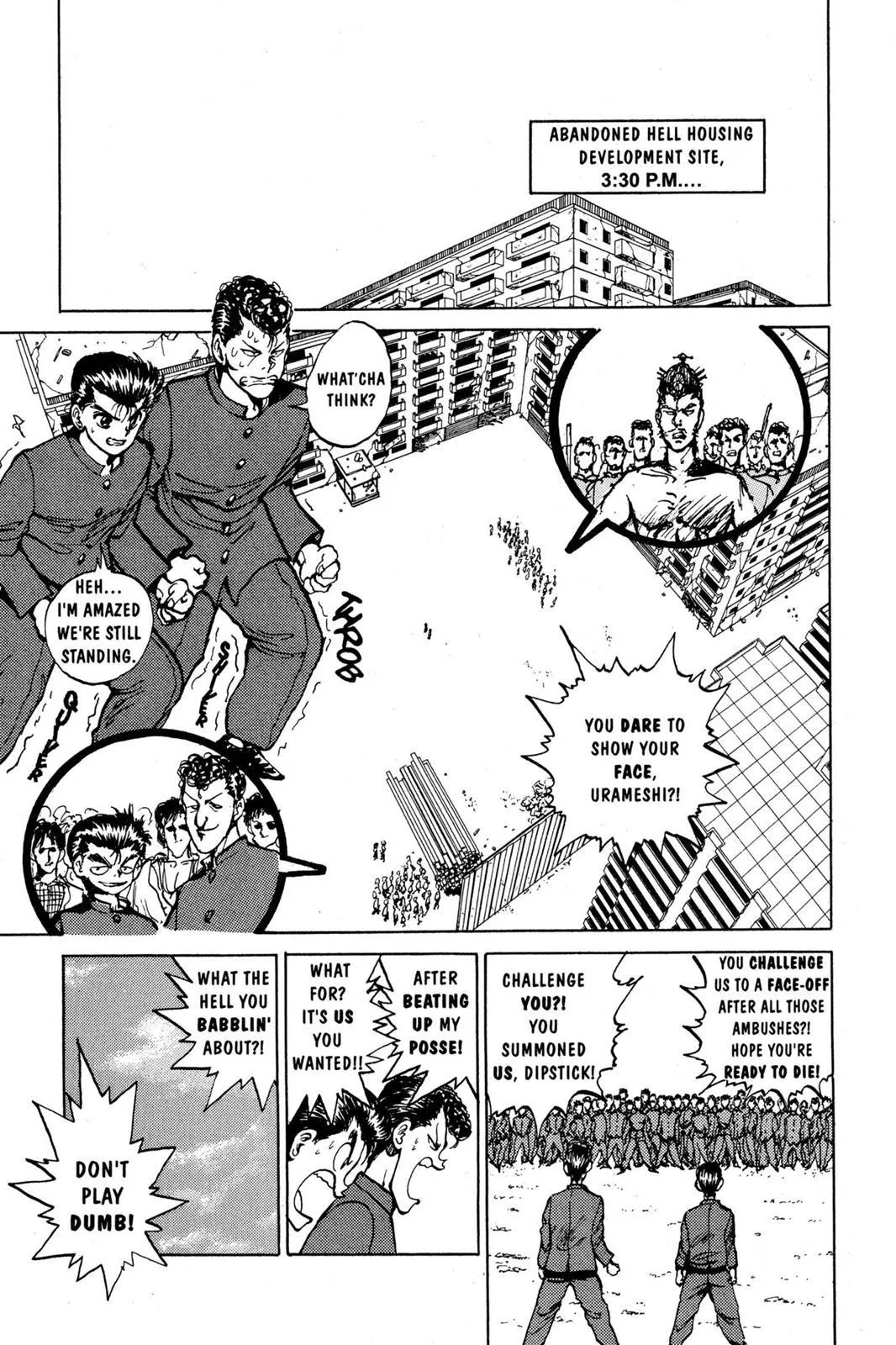 Read Yu Yu Hakusho EN Manga Online