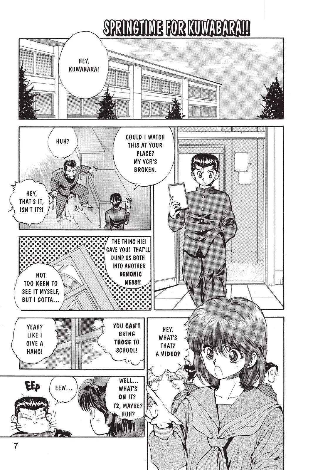 Read Yu Yu Hakusho EN Manga Online
