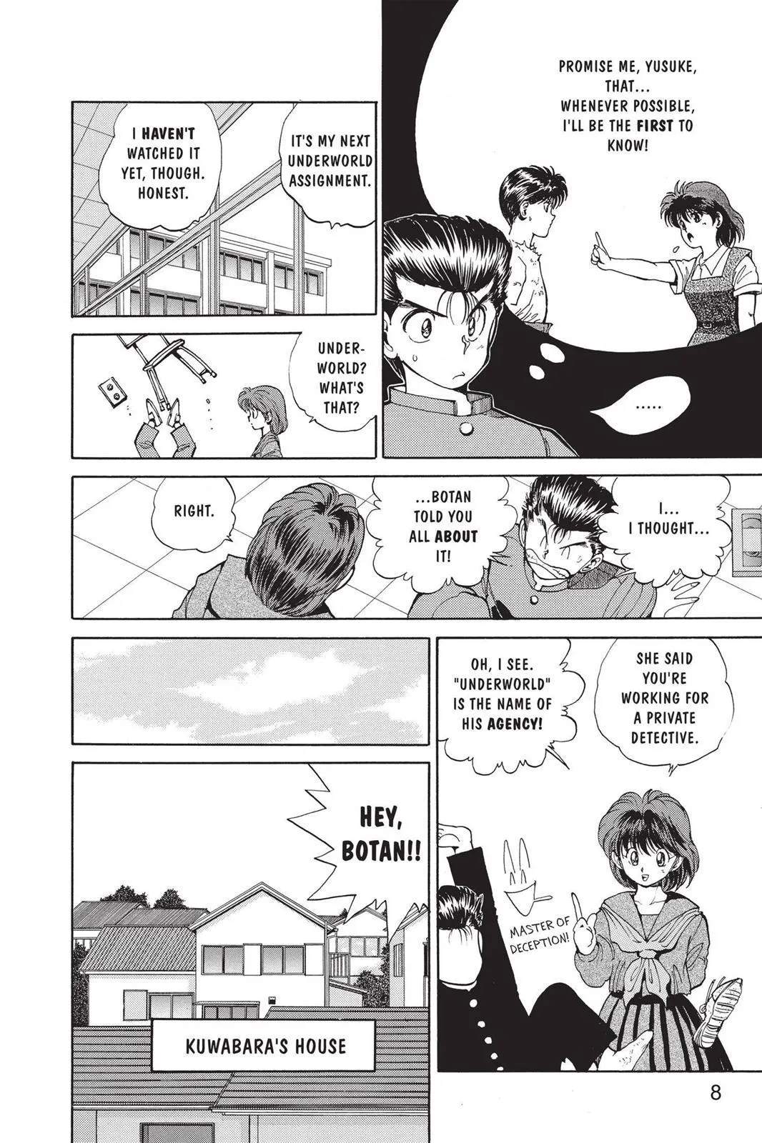 Read Yu Yu Hakusho EN Manga Online