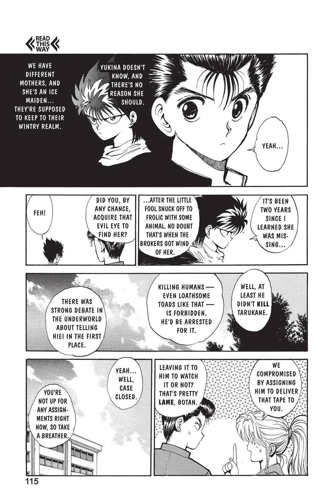 Read Yu Yu Hakusho EN Manga Online