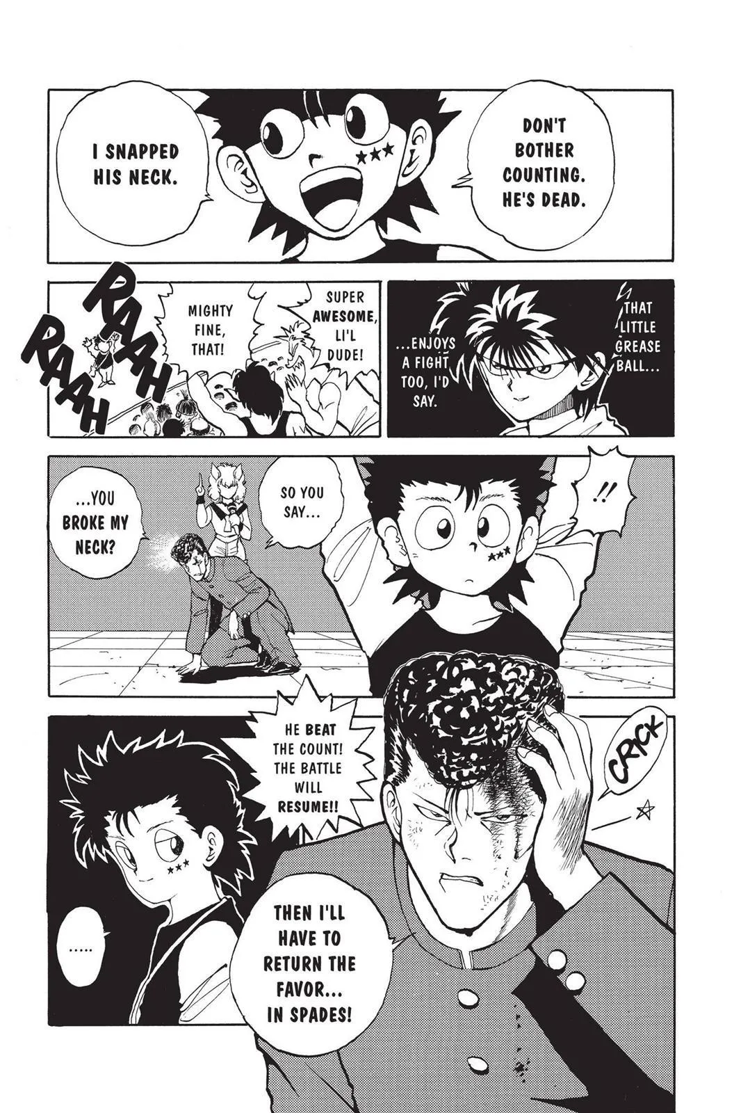 Read Yu Yu Hakusho EN Manga Online