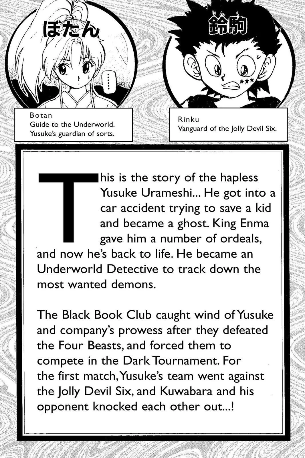 Read Yu Yu Hakusho EN Manga Online