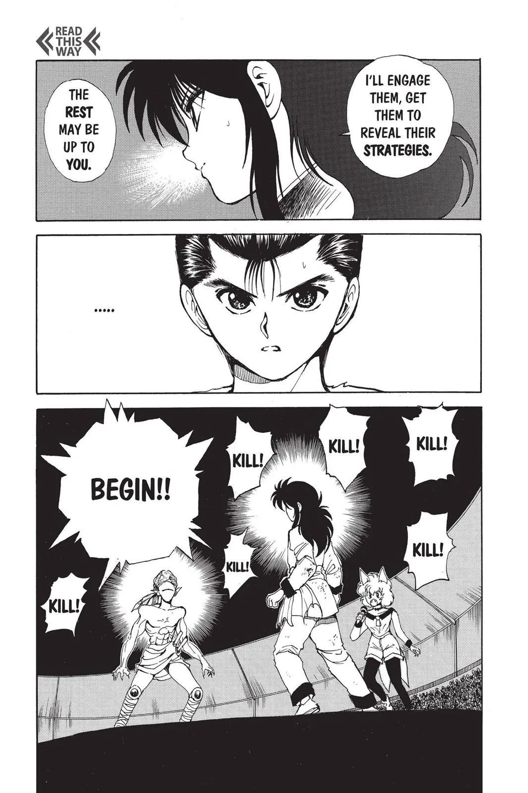 Read Yu Yu Hakusho EN Manga Online