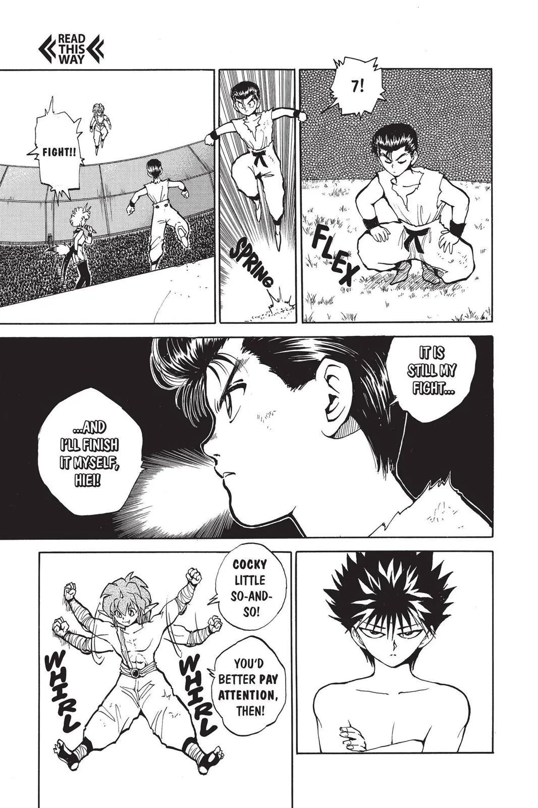 Read Yu Yu Hakusho EN Manga Online