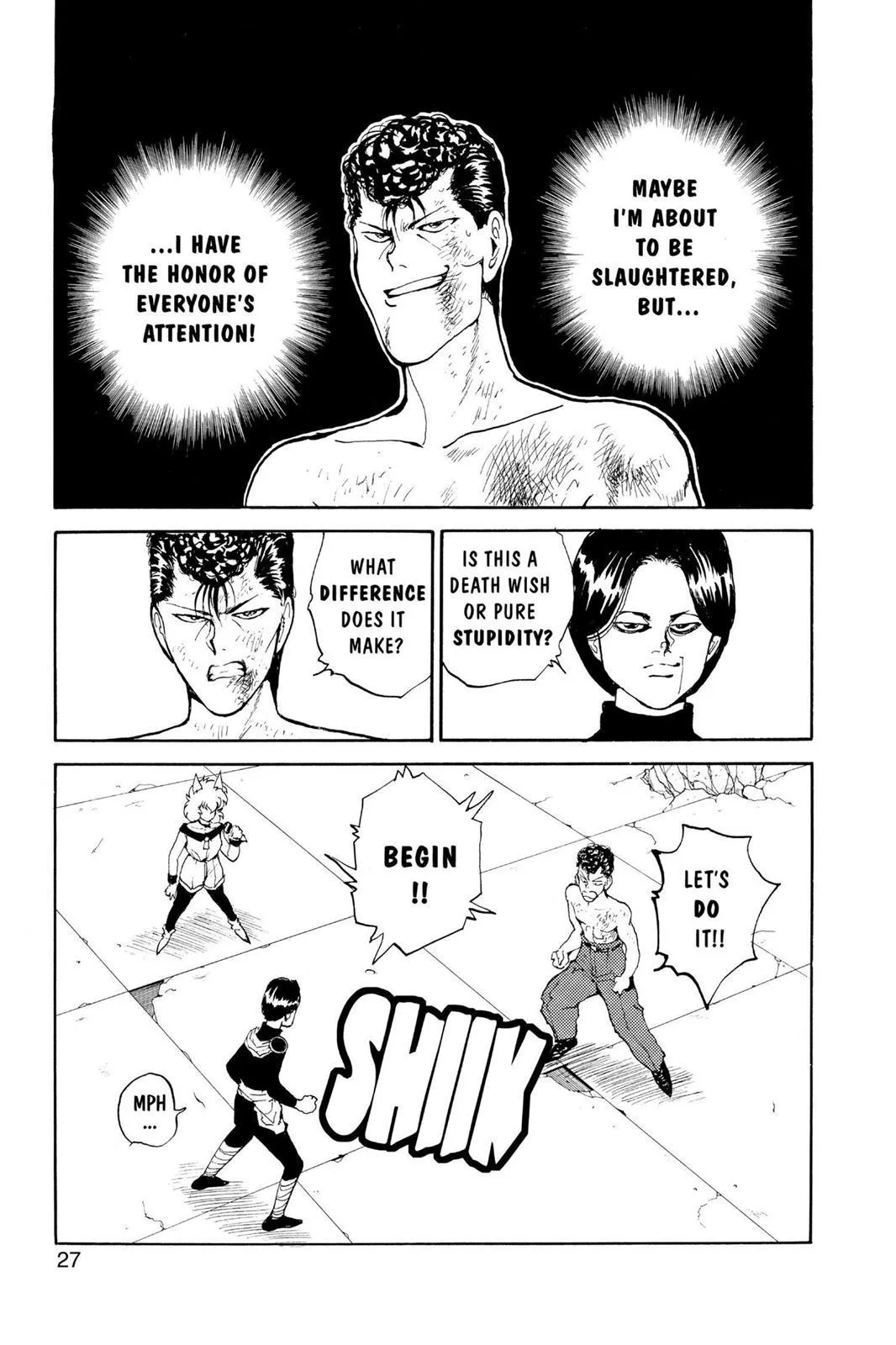Read Yu Yu Hakusho EN Manga Online