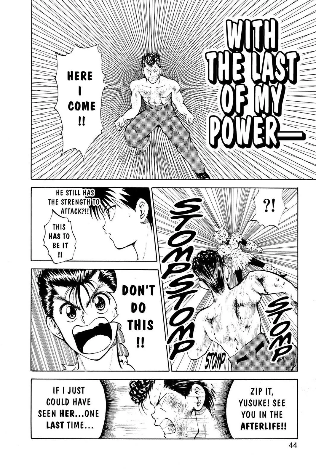 Read Yu Yu Hakusho EN Manga Online
