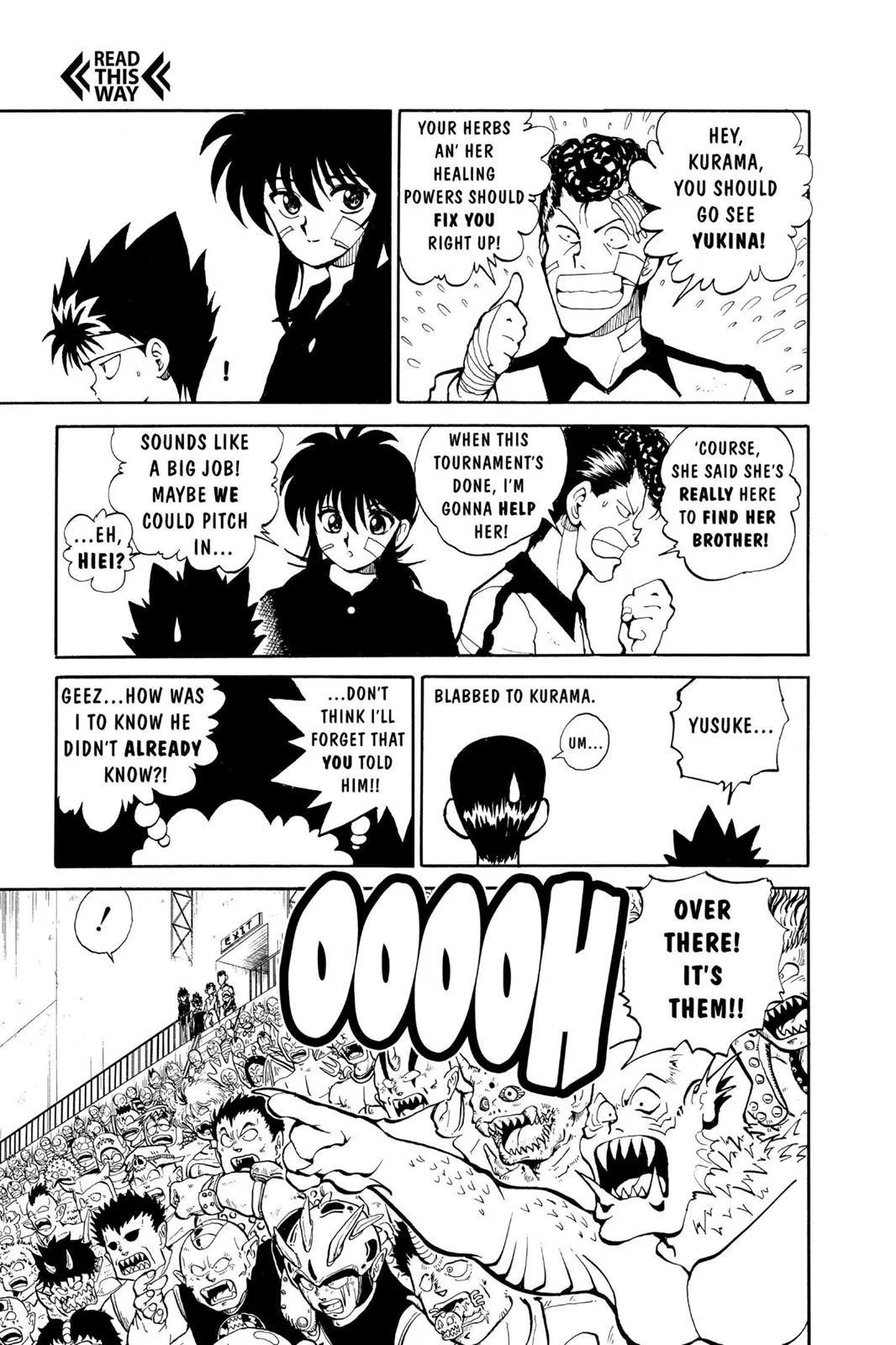 Read Yu Yu Hakusho EN Manga Online