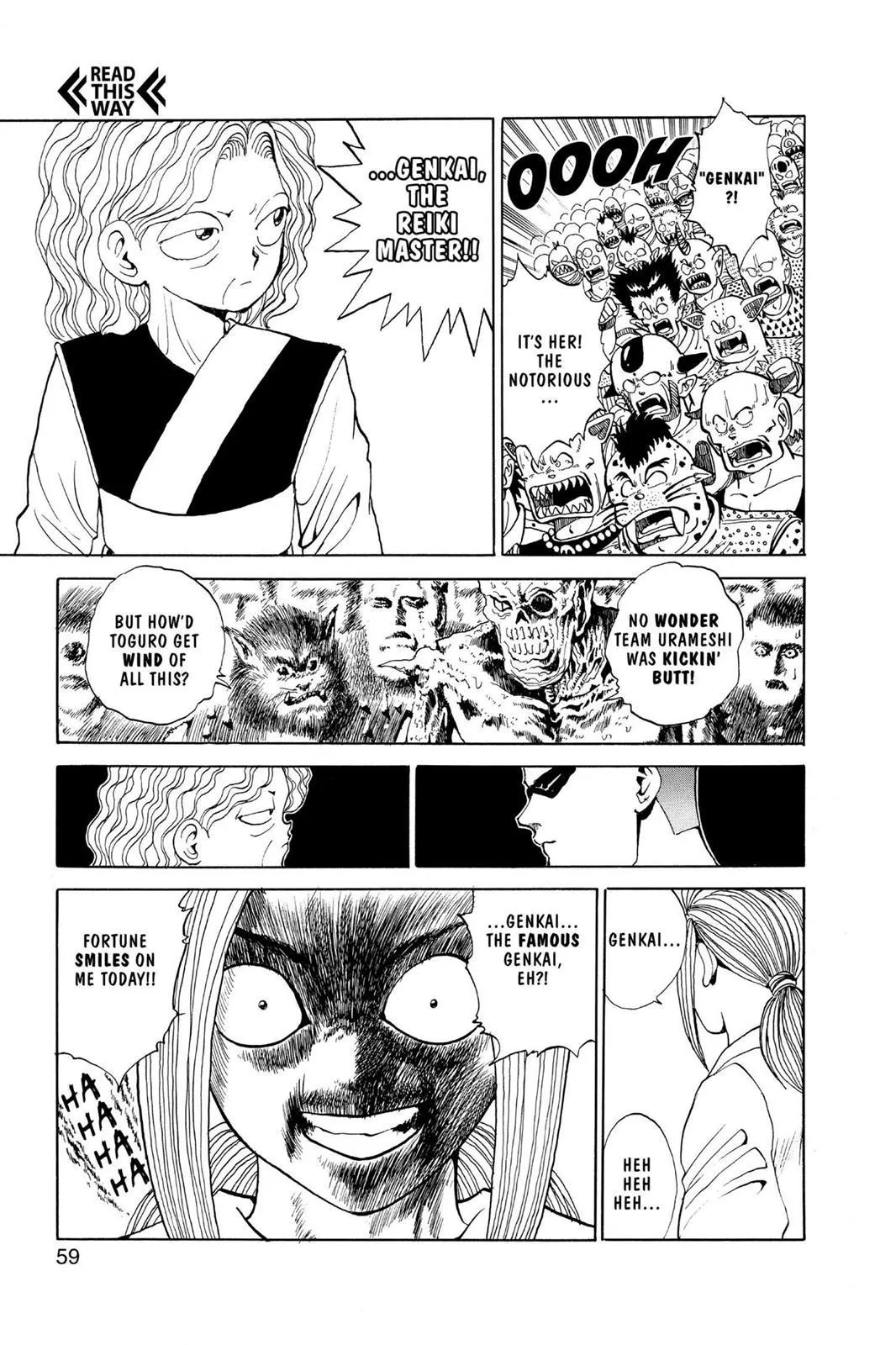 Read Yu Yu Hakusho EN Manga Online