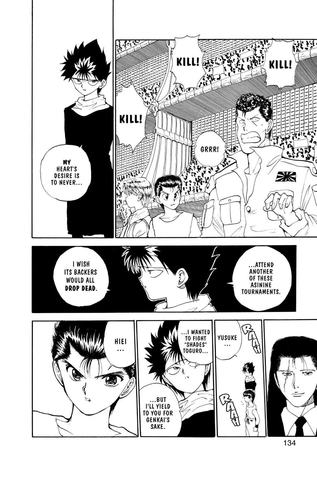 Read Yu Yu Hakusho EN Manga Online