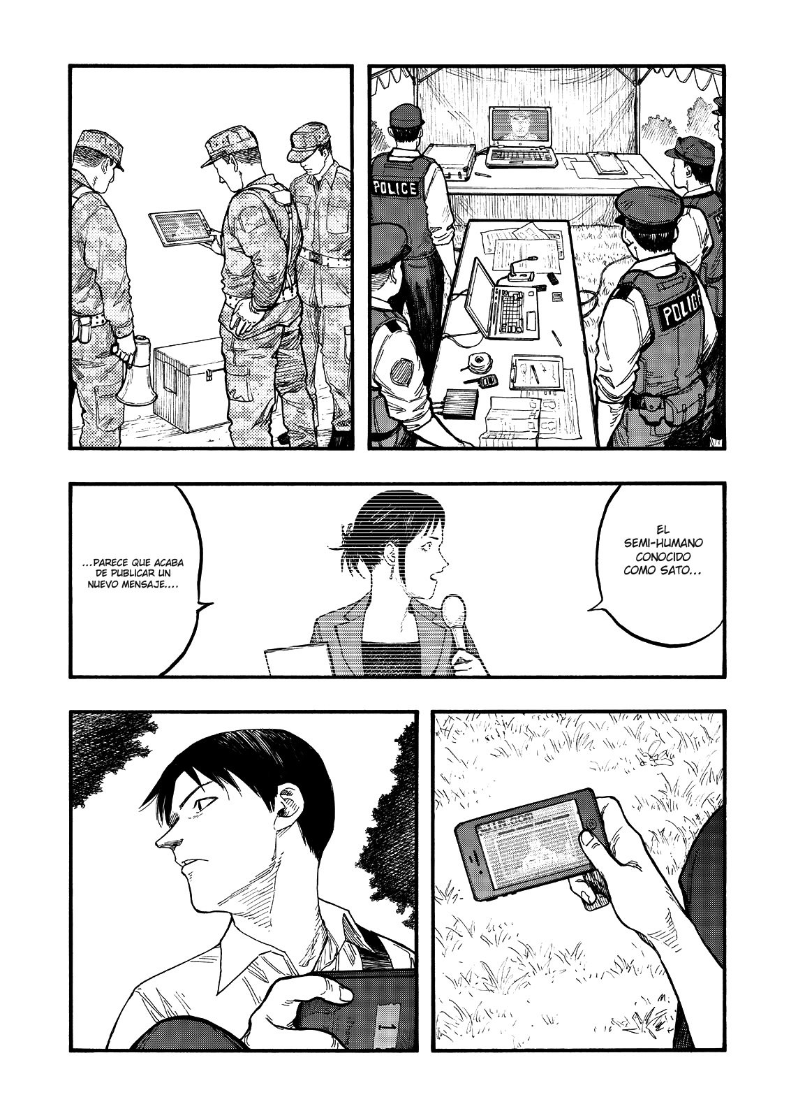 Read Ajin ES Manga Online