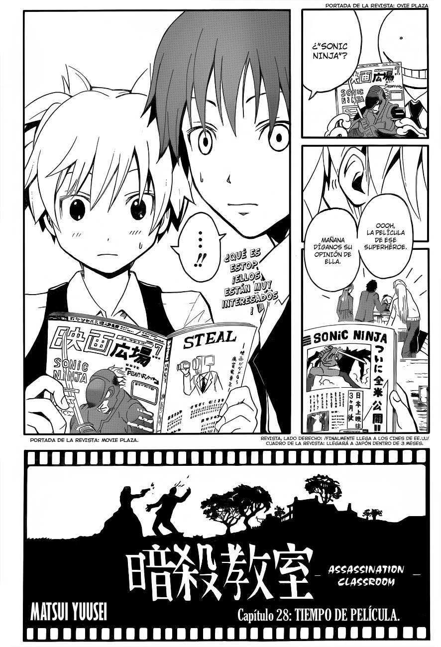 Read Assassination Classroom ES Manga Online