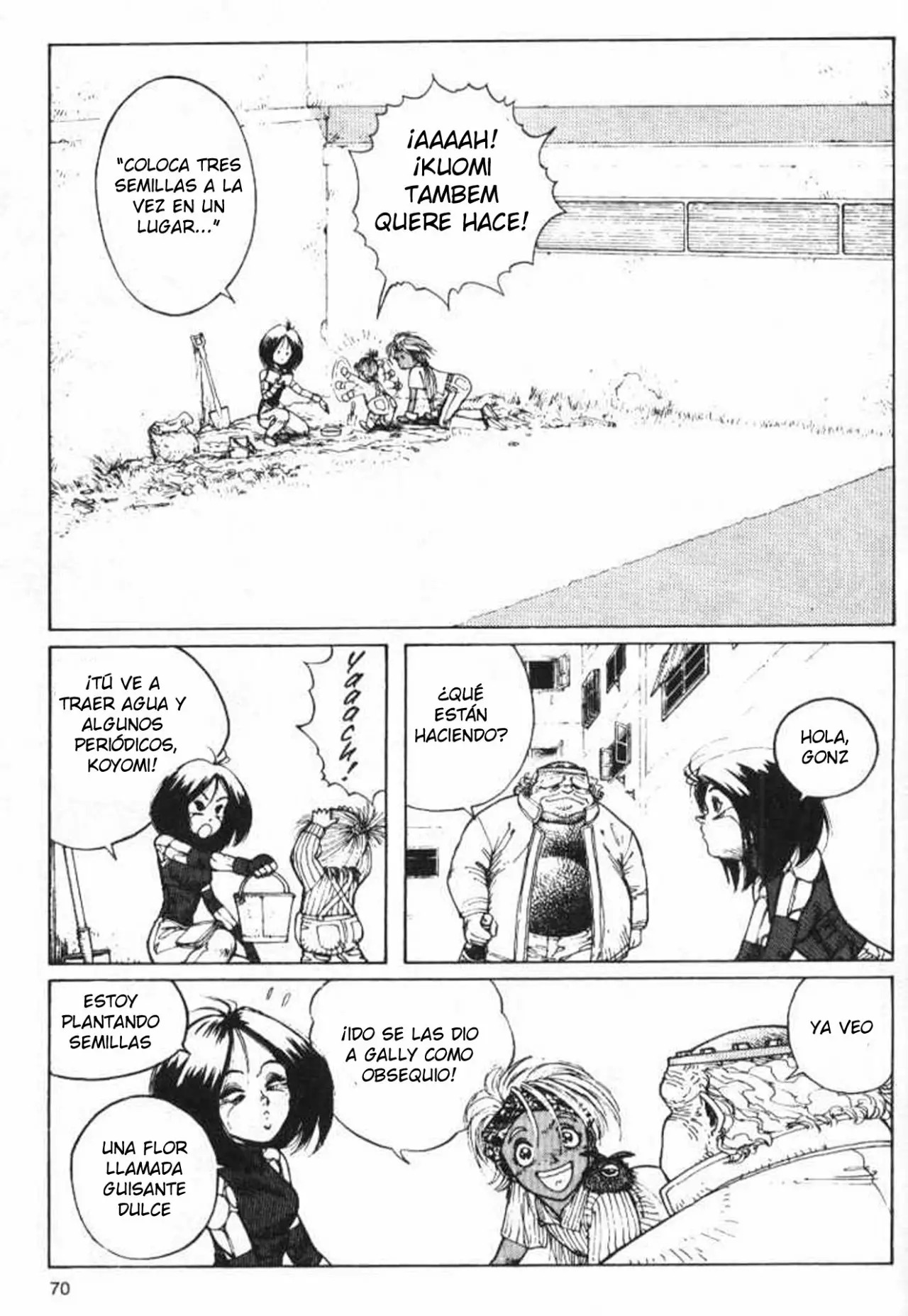 Read Battle Angel Alita es Manga Online