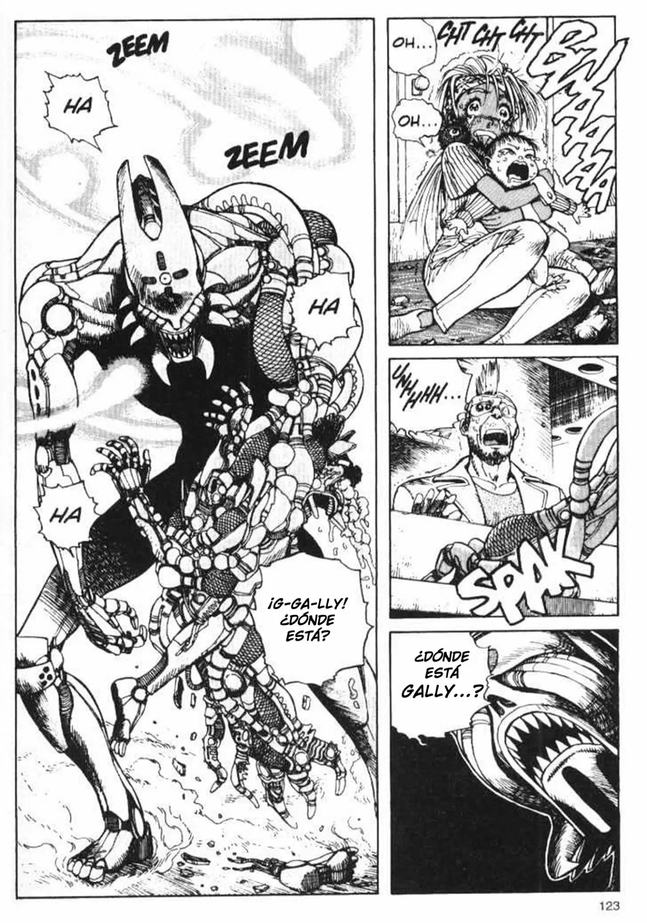 Read Battle Angel Alita es Manga Online