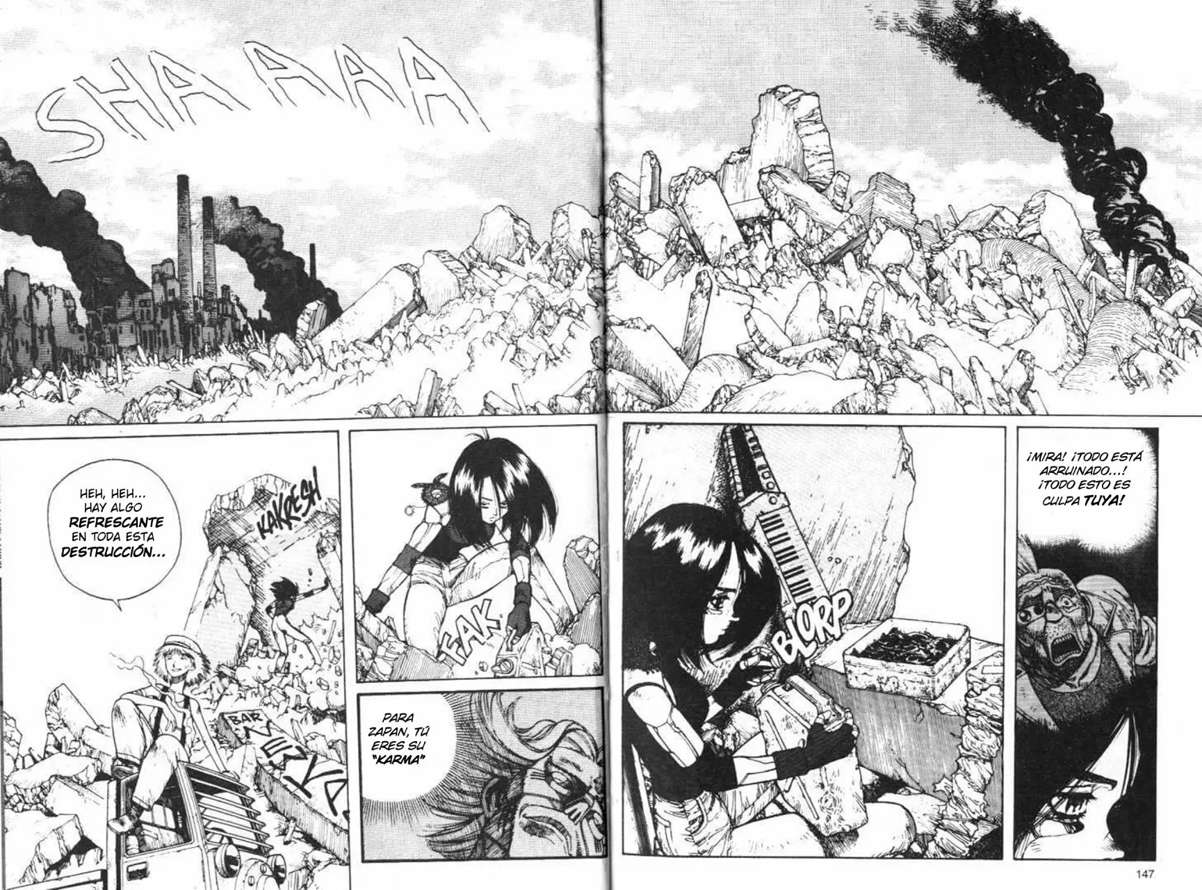 Read Battle Angel Alita es Manga Online