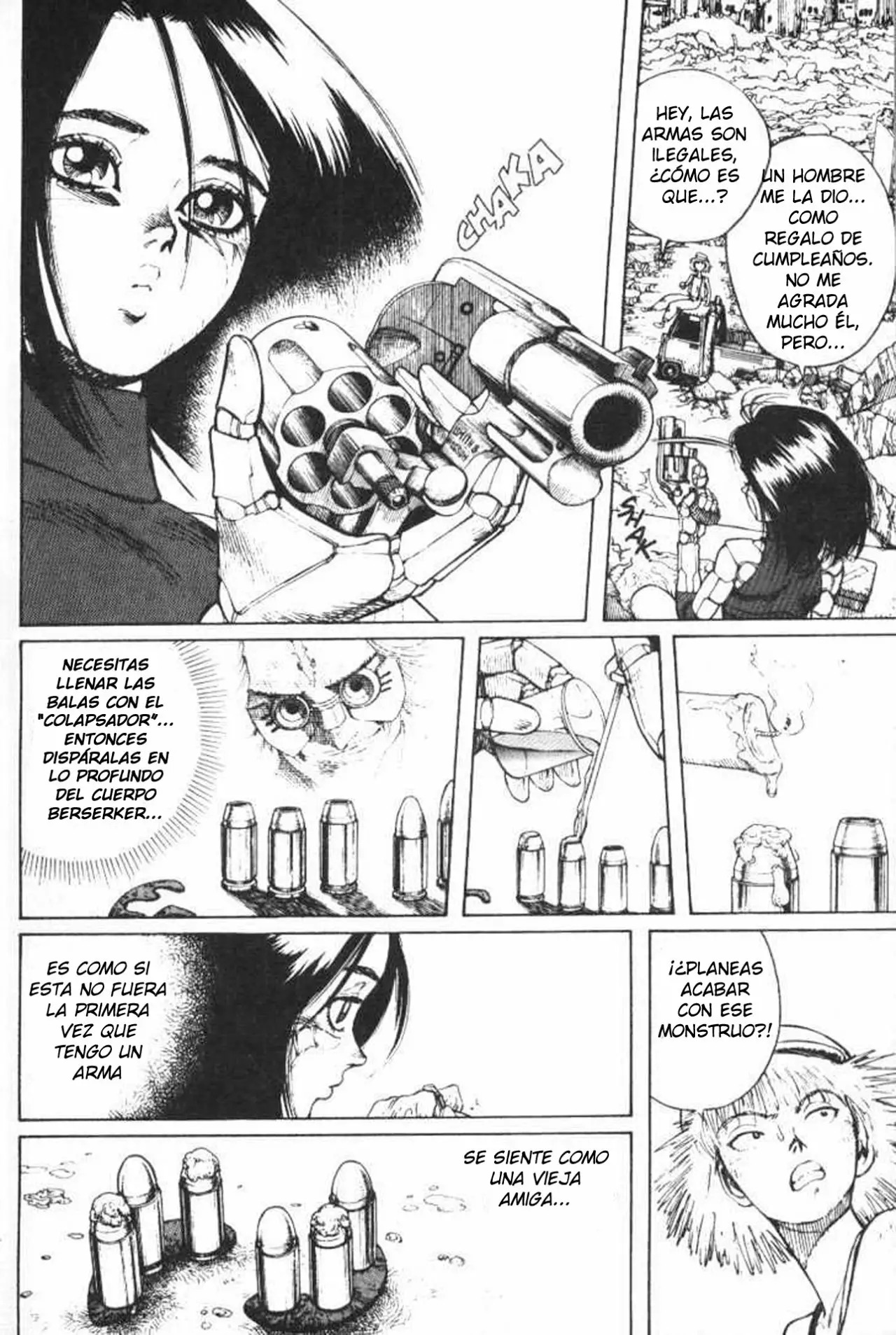 Read Battle Angel Alita es Manga Online