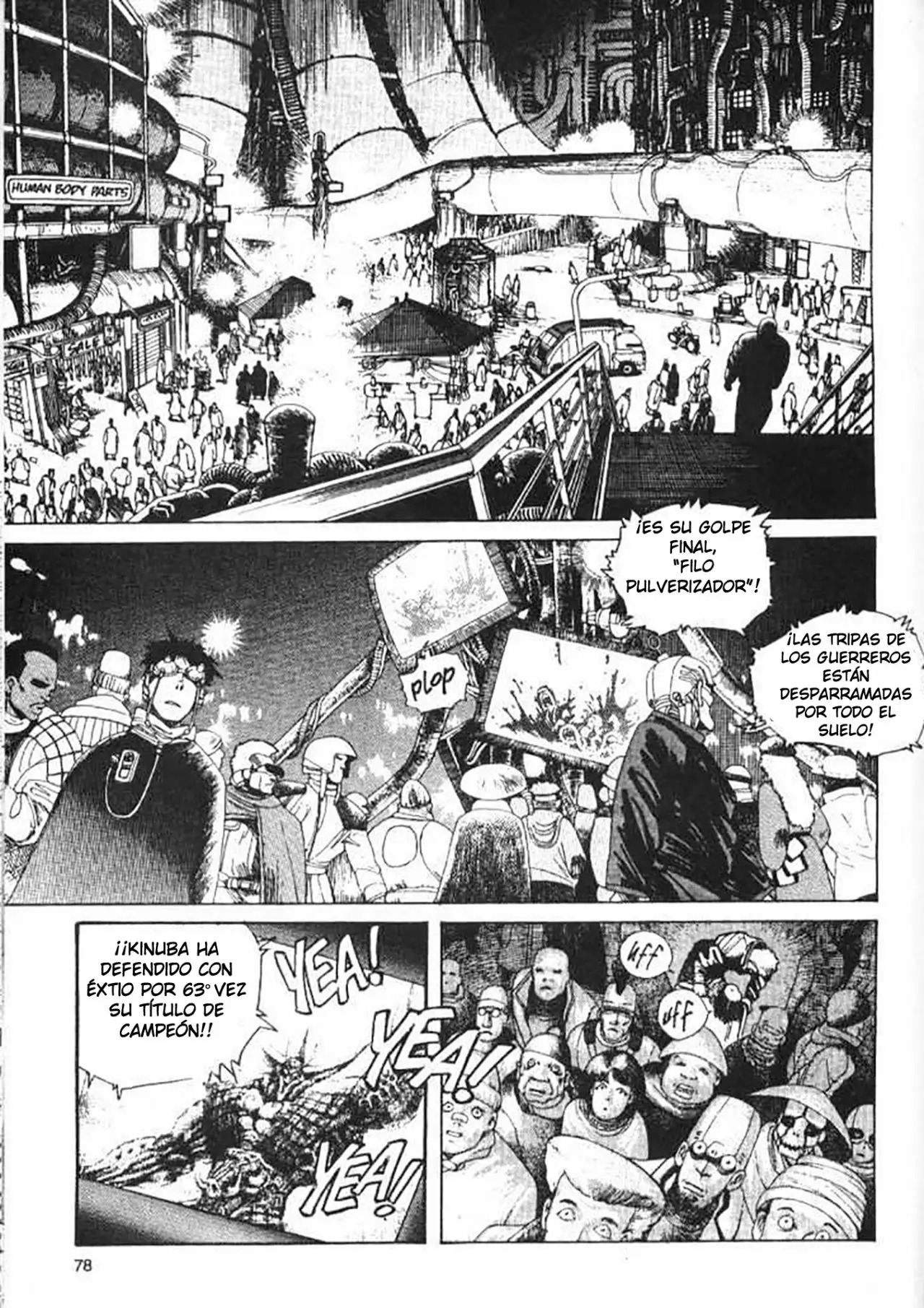Read Battle Angel Alita es Manga Online