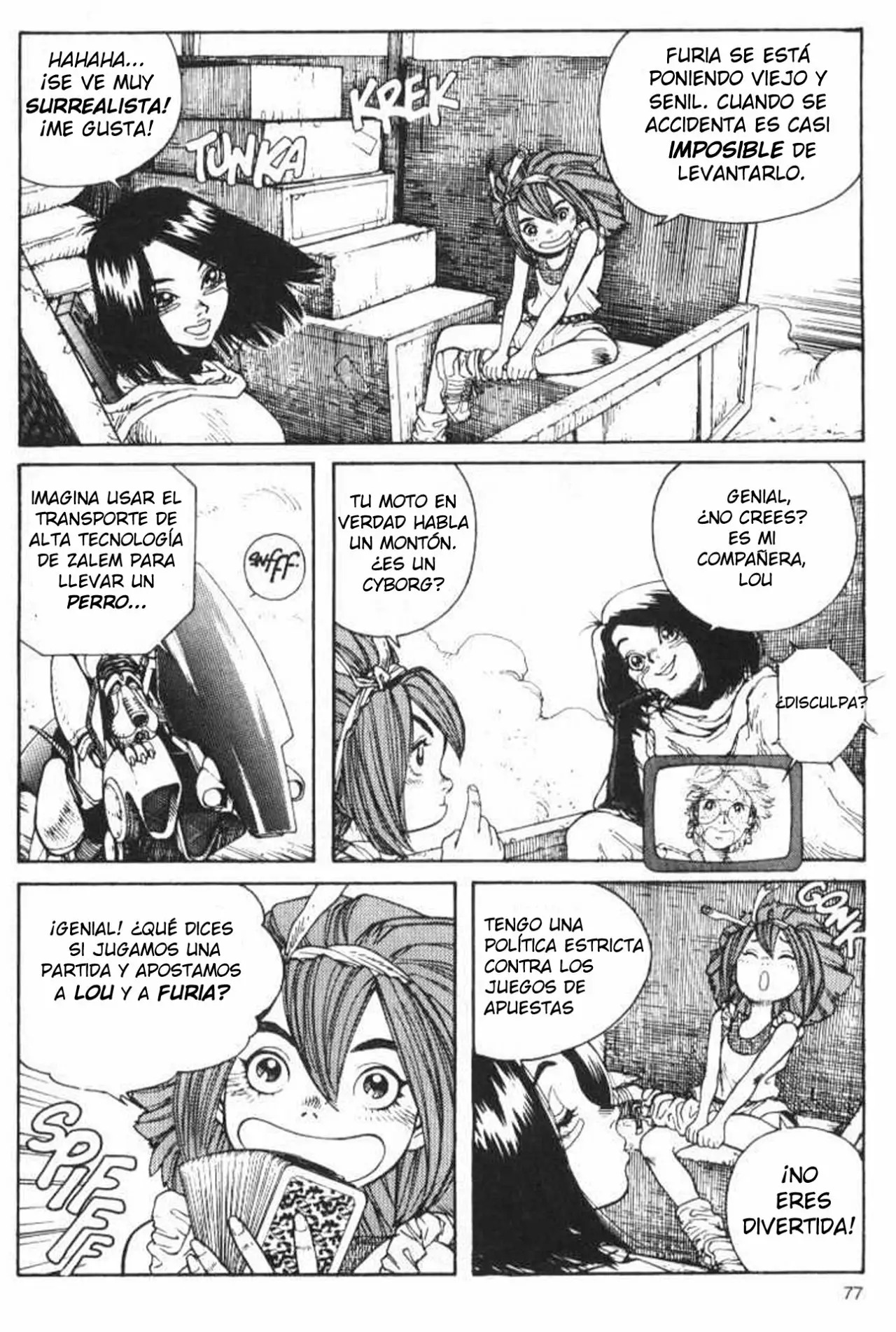 Read Battle Angel Alita es Manga Online