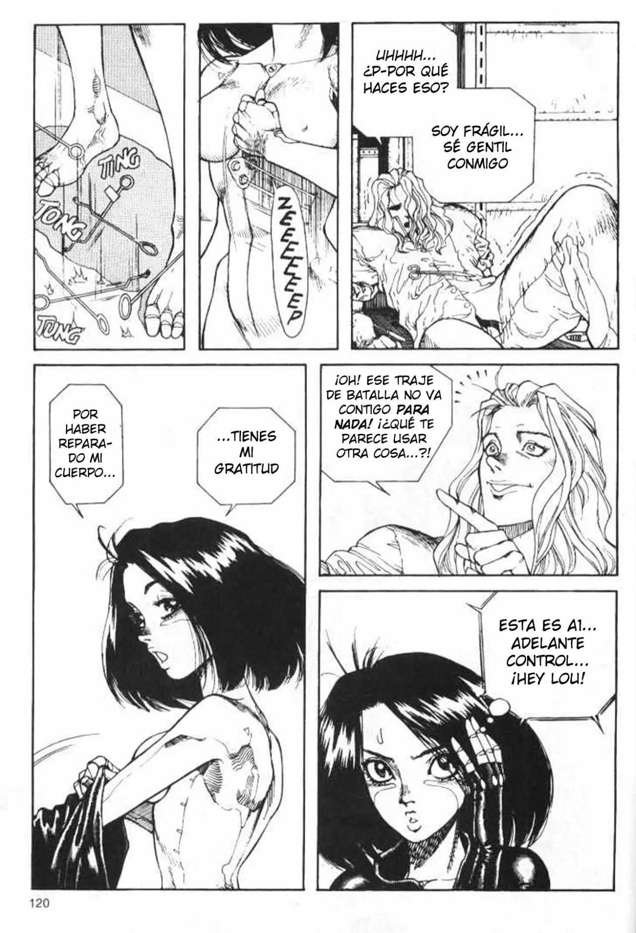 Read Battle Angel Alita es Manga Online