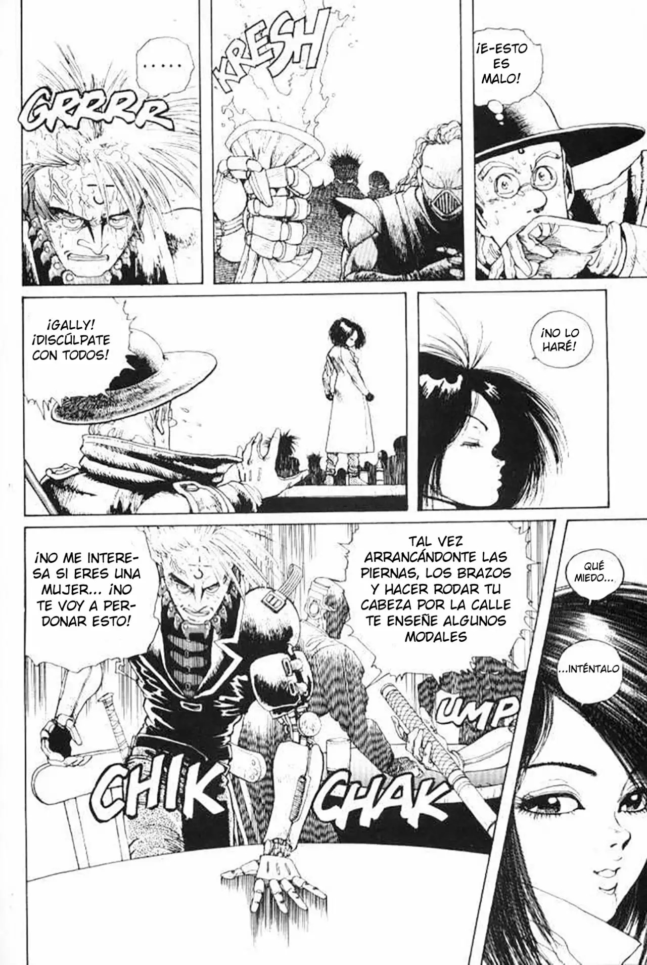 Read Battle Angel Alita es Manga Online