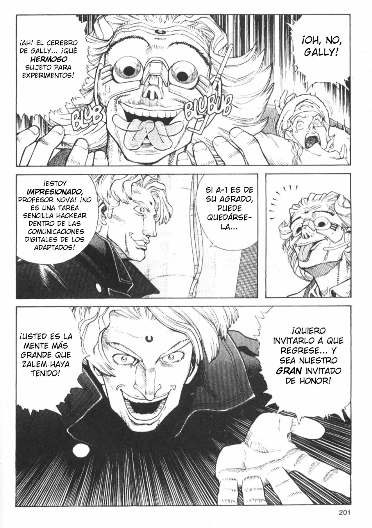 Read Battle Angel Alita es Manga Online
